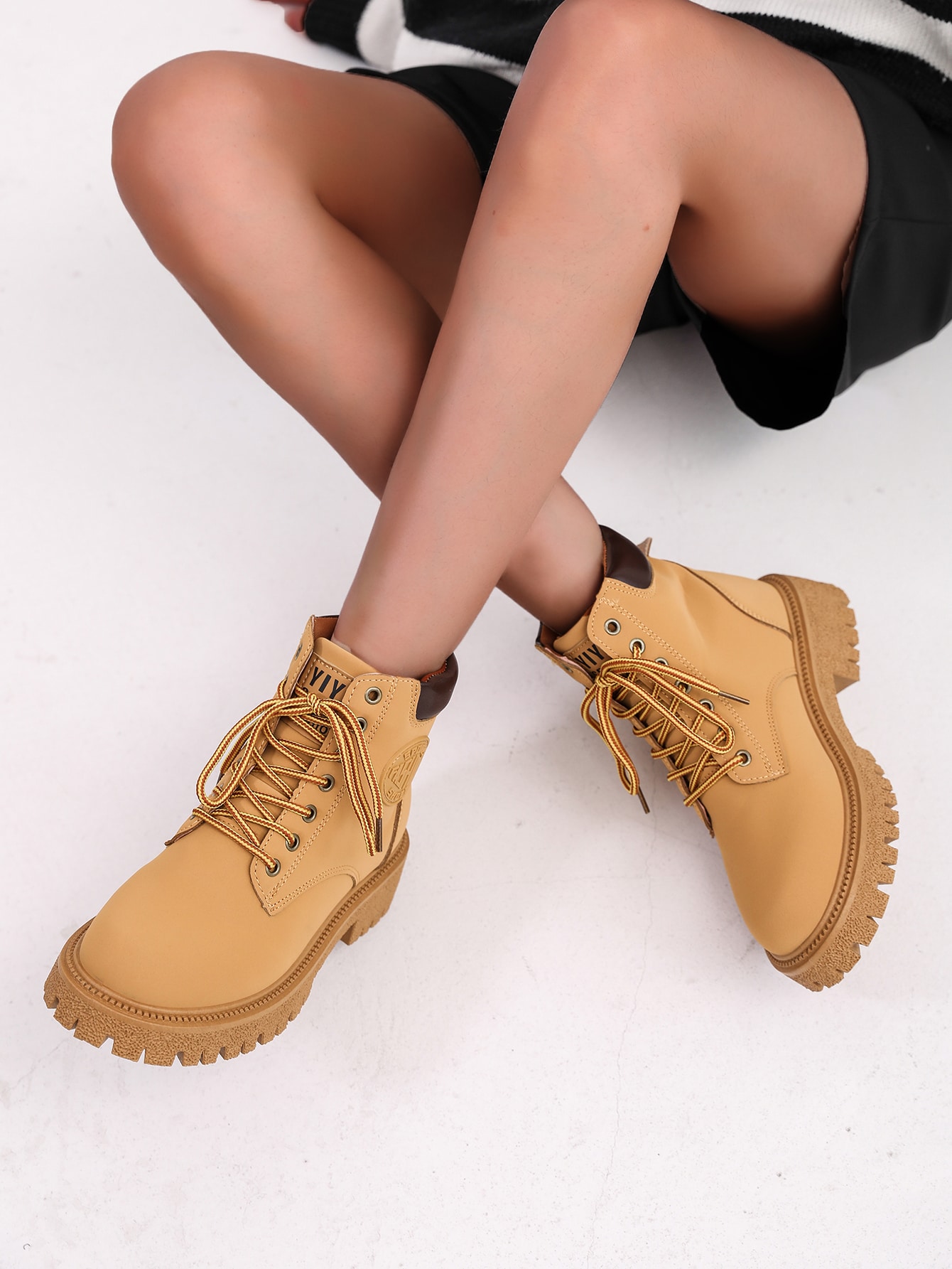 In Camel Women Fashion Boots