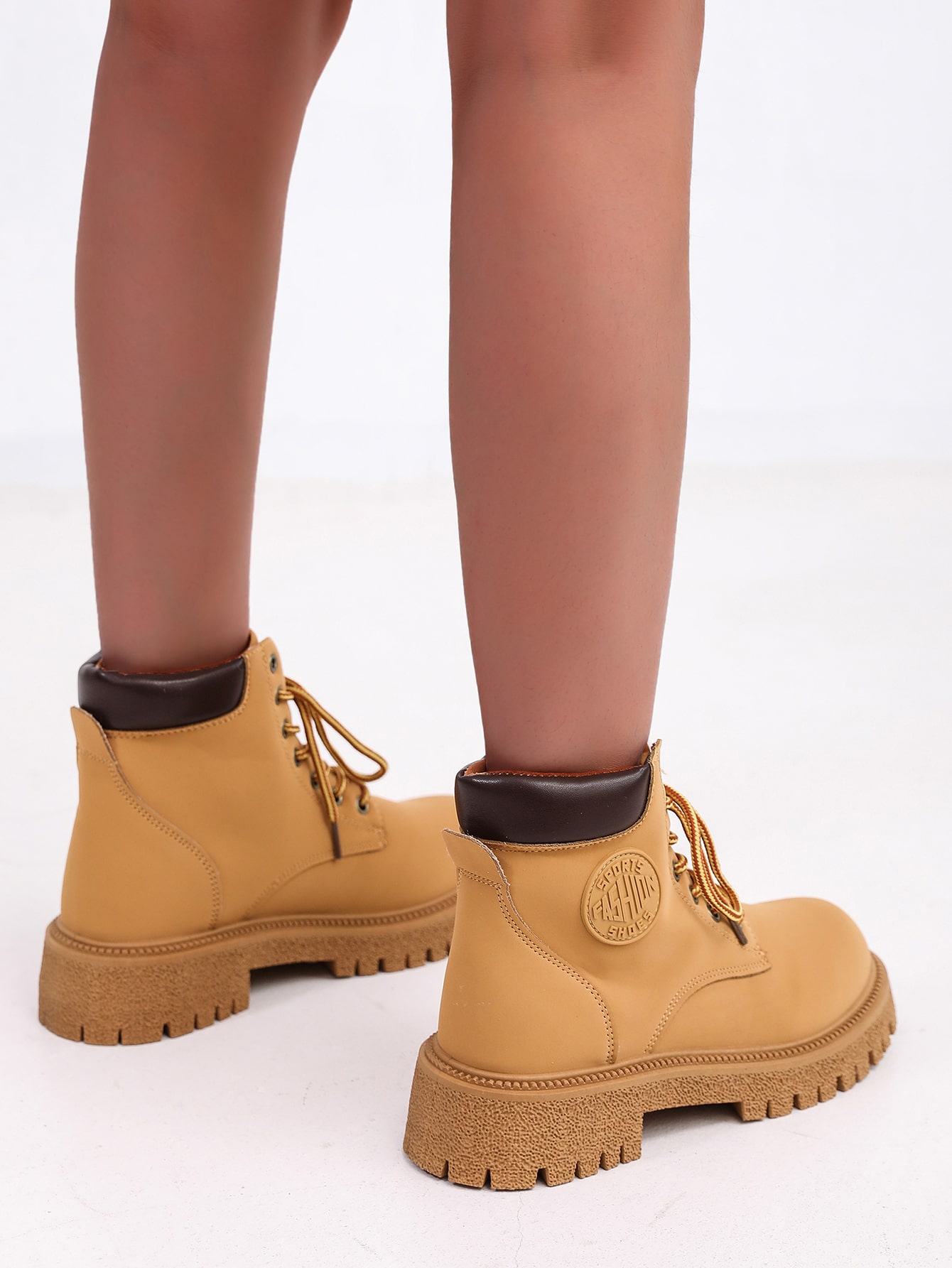 In Camel Women Fashion Boots