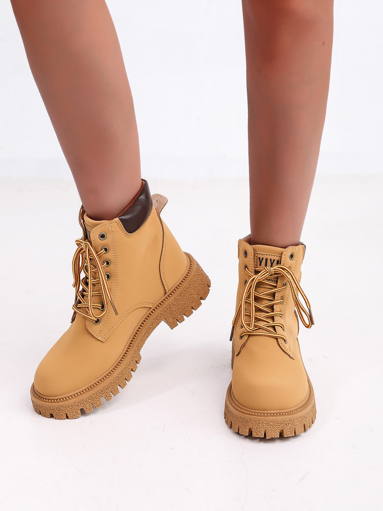 In Camel Women Fashion Boots