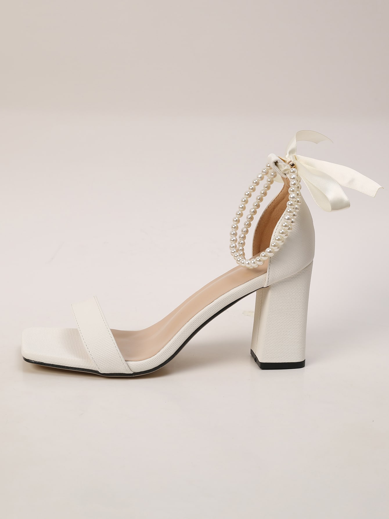 In Beige Women Heeled Sandals