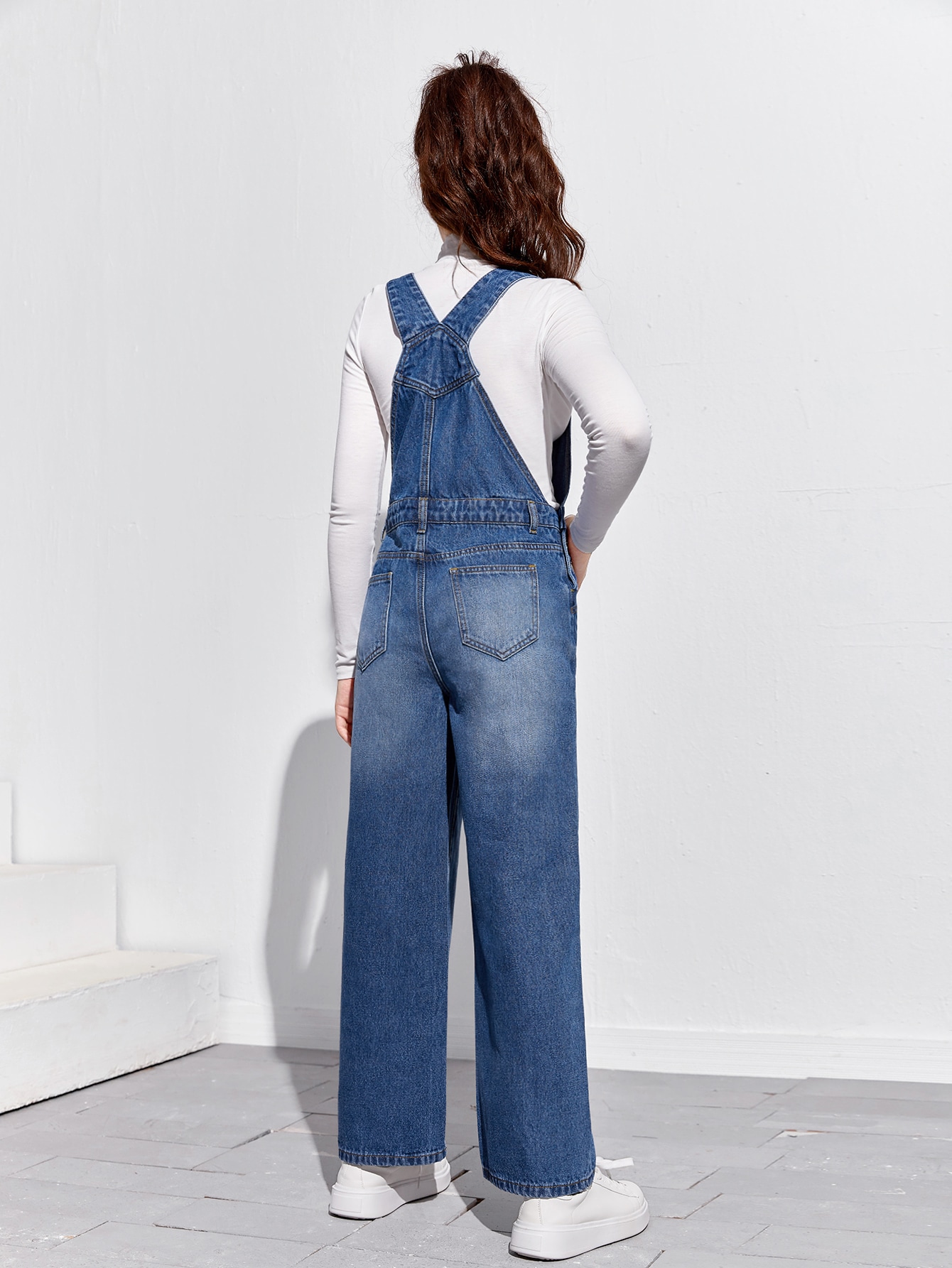 Teen Girls Denim Overalls & Jumpsuits