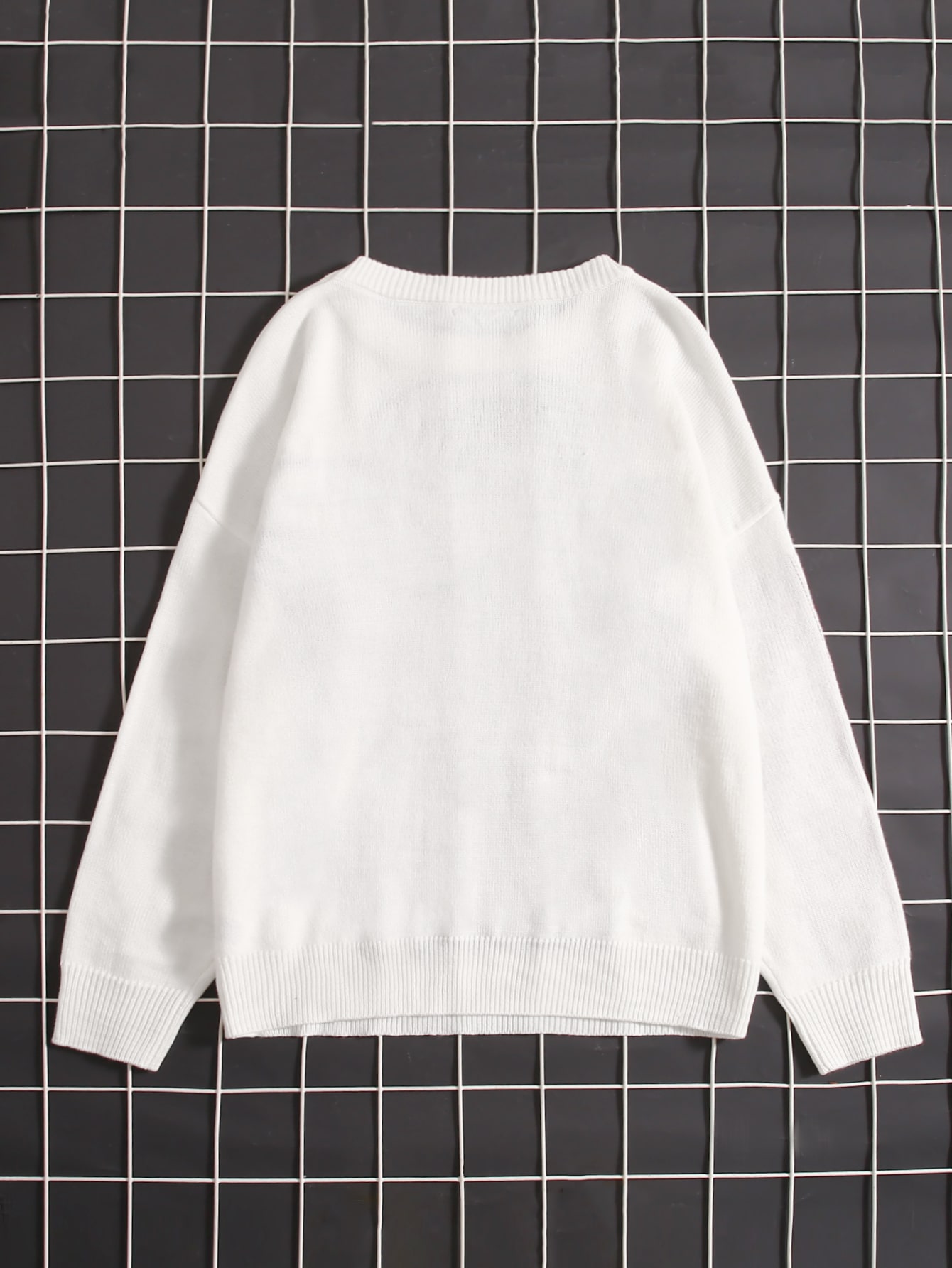 In White Plus Size Sweaters