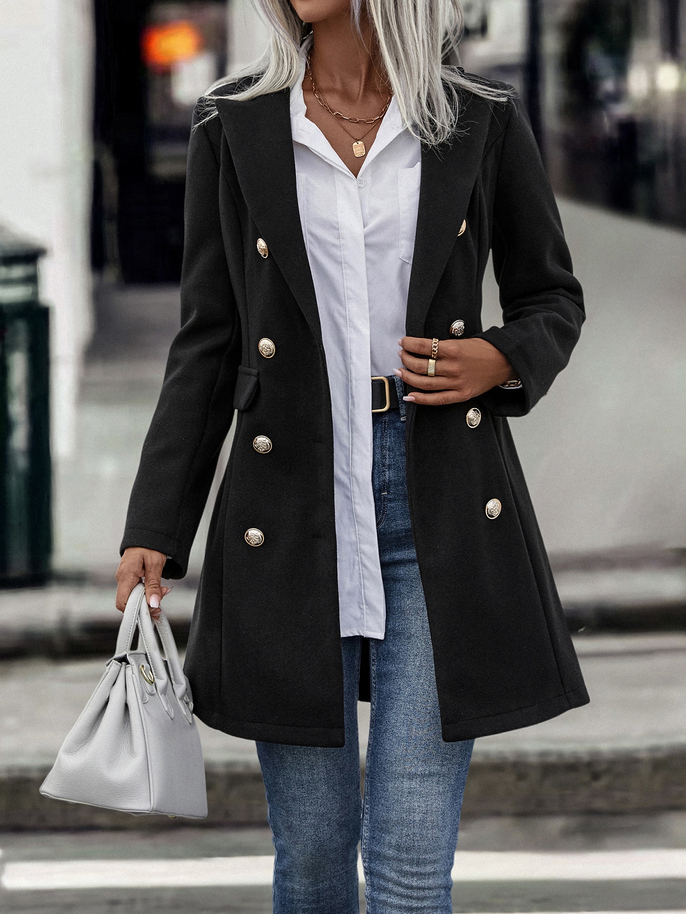 In Black Women Overcoats