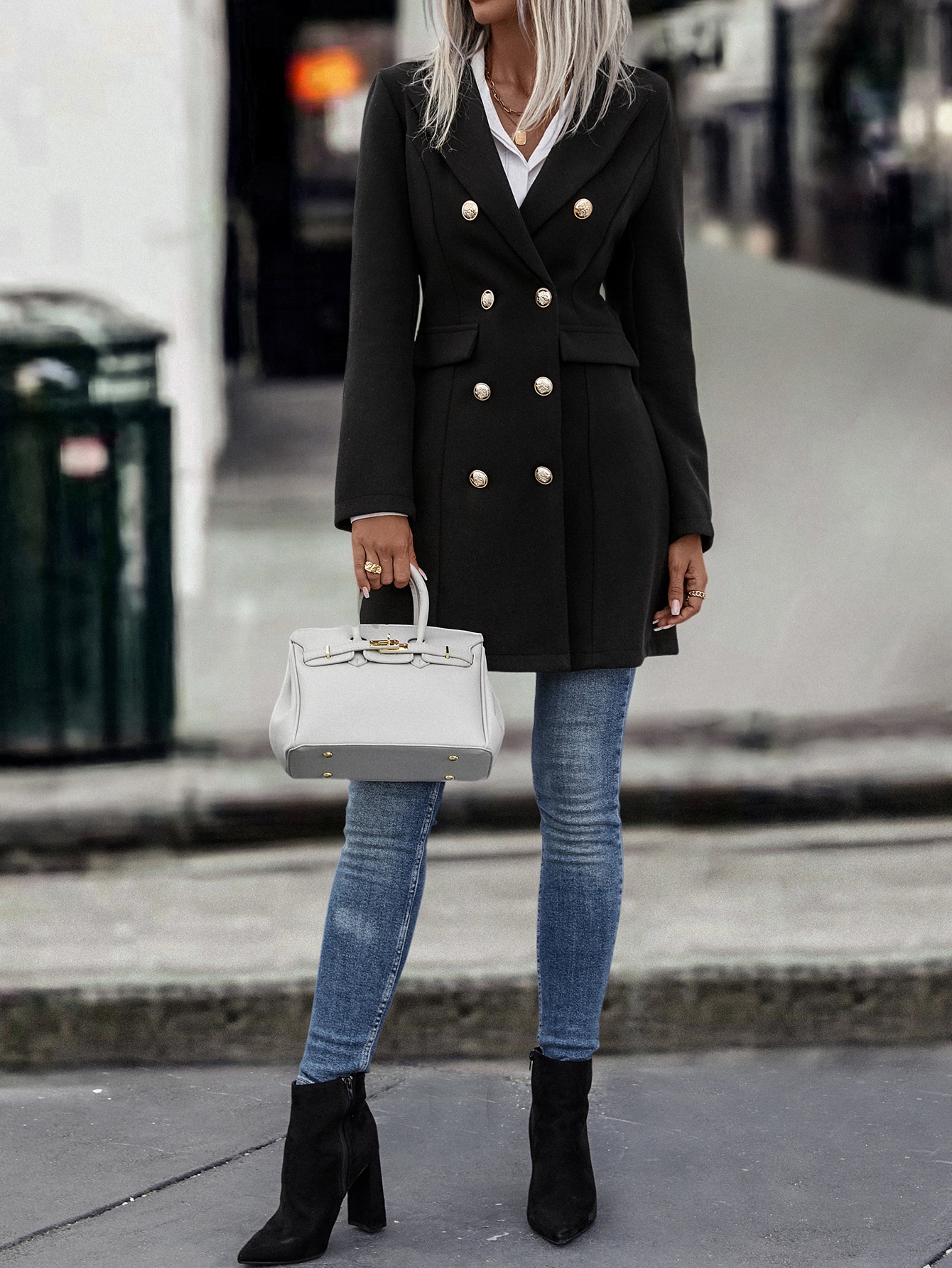 In Black Women Overcoats