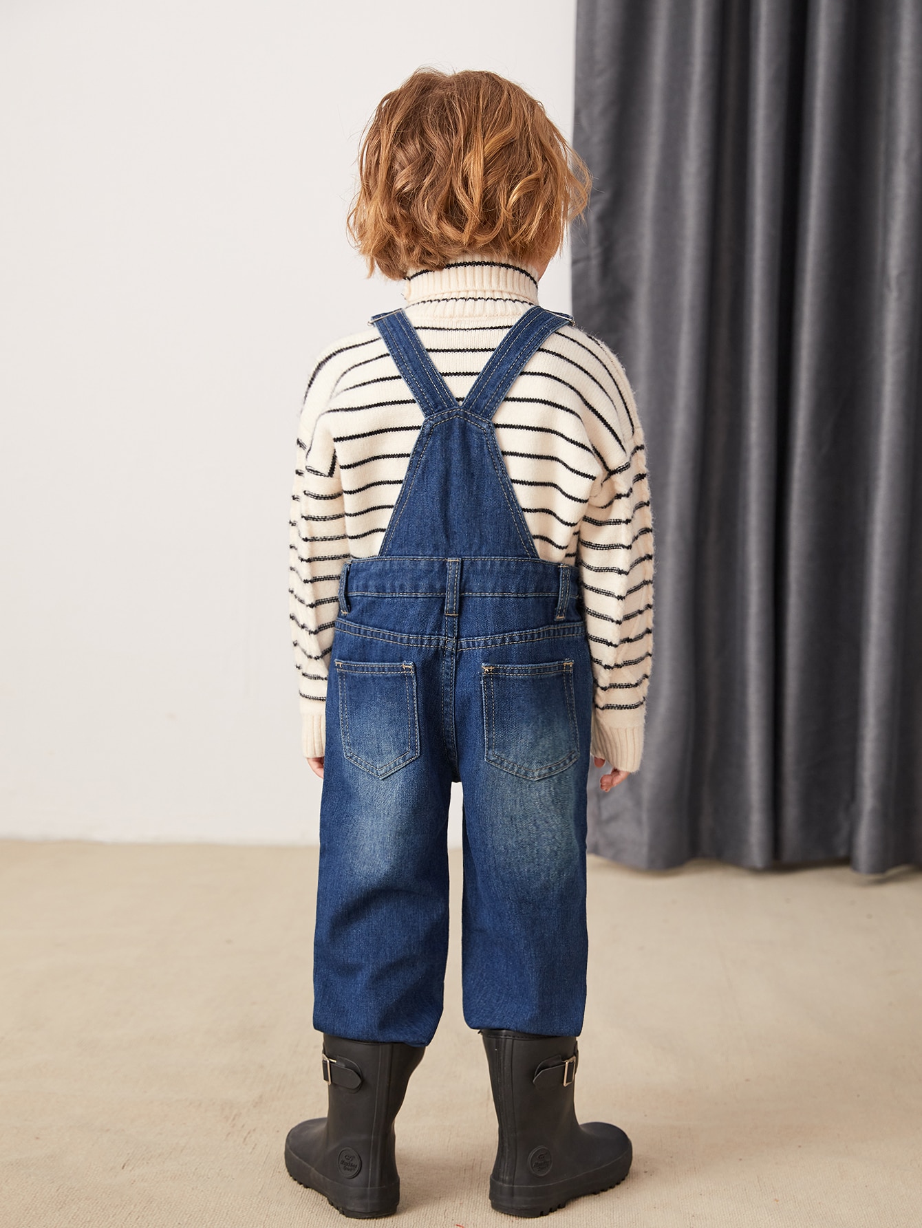 Young Boys Denim Overalls & Jumpsuits