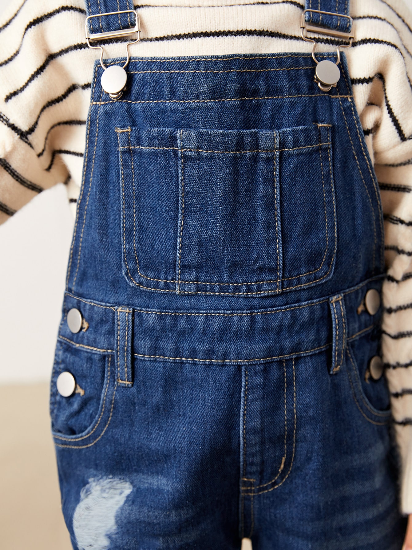 Young Boys Denim Overalls & Jumpsuits