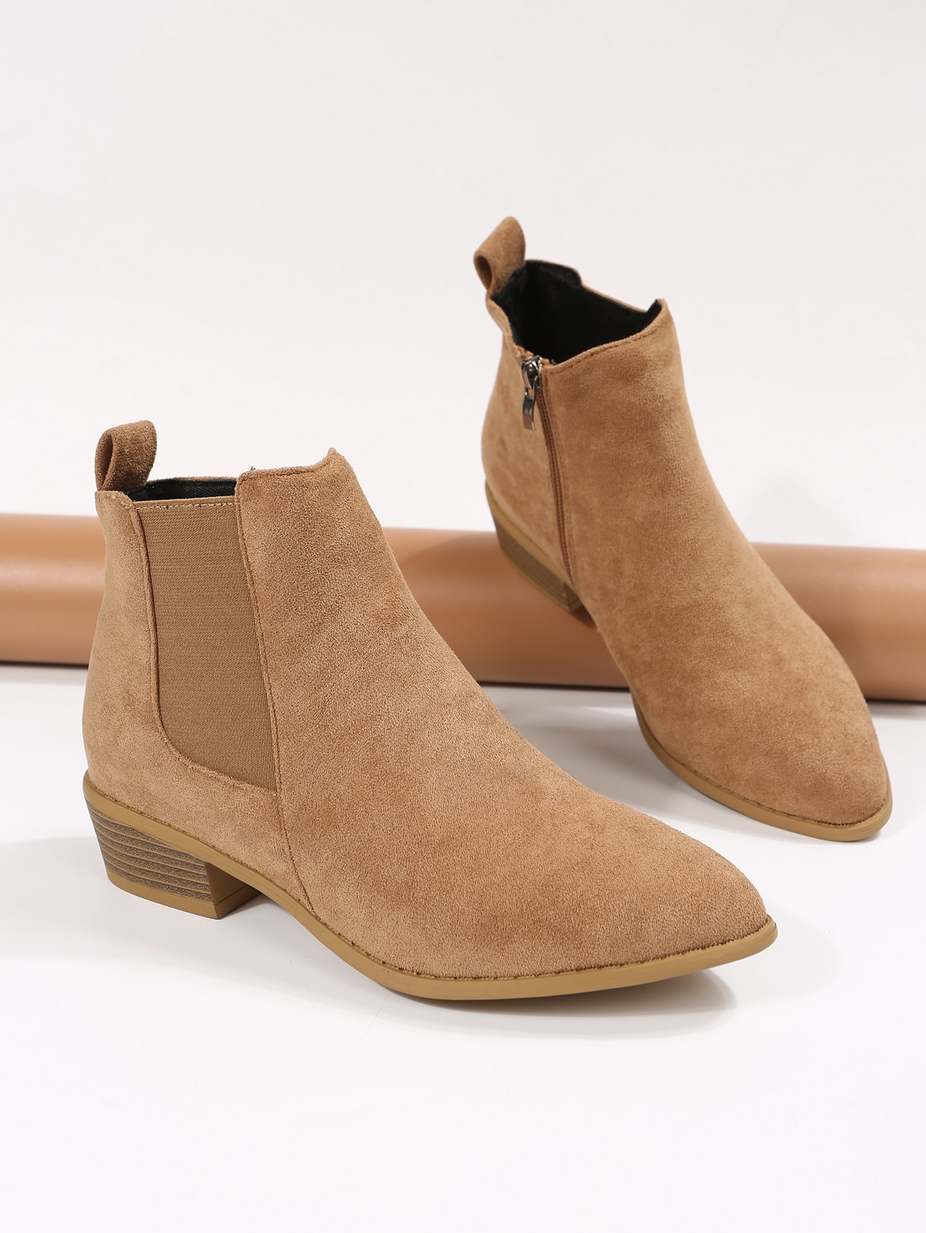 In Camel Women Fashion Boots