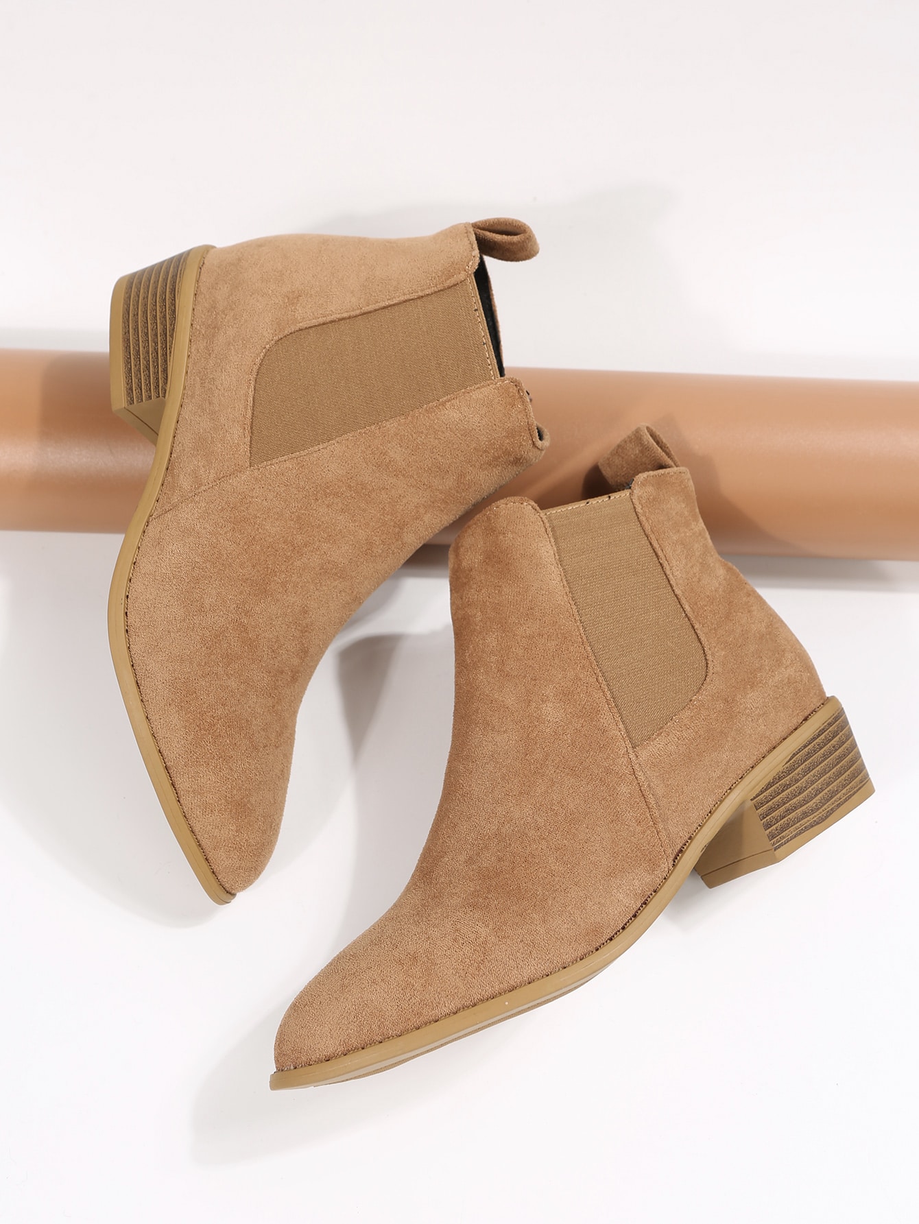 In Camel Women Fashion Boots