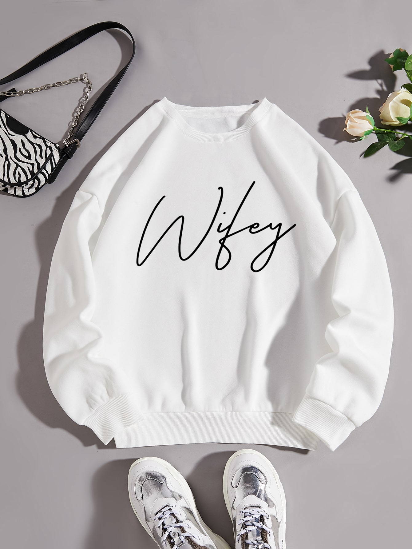 In White Women Sweatshirts