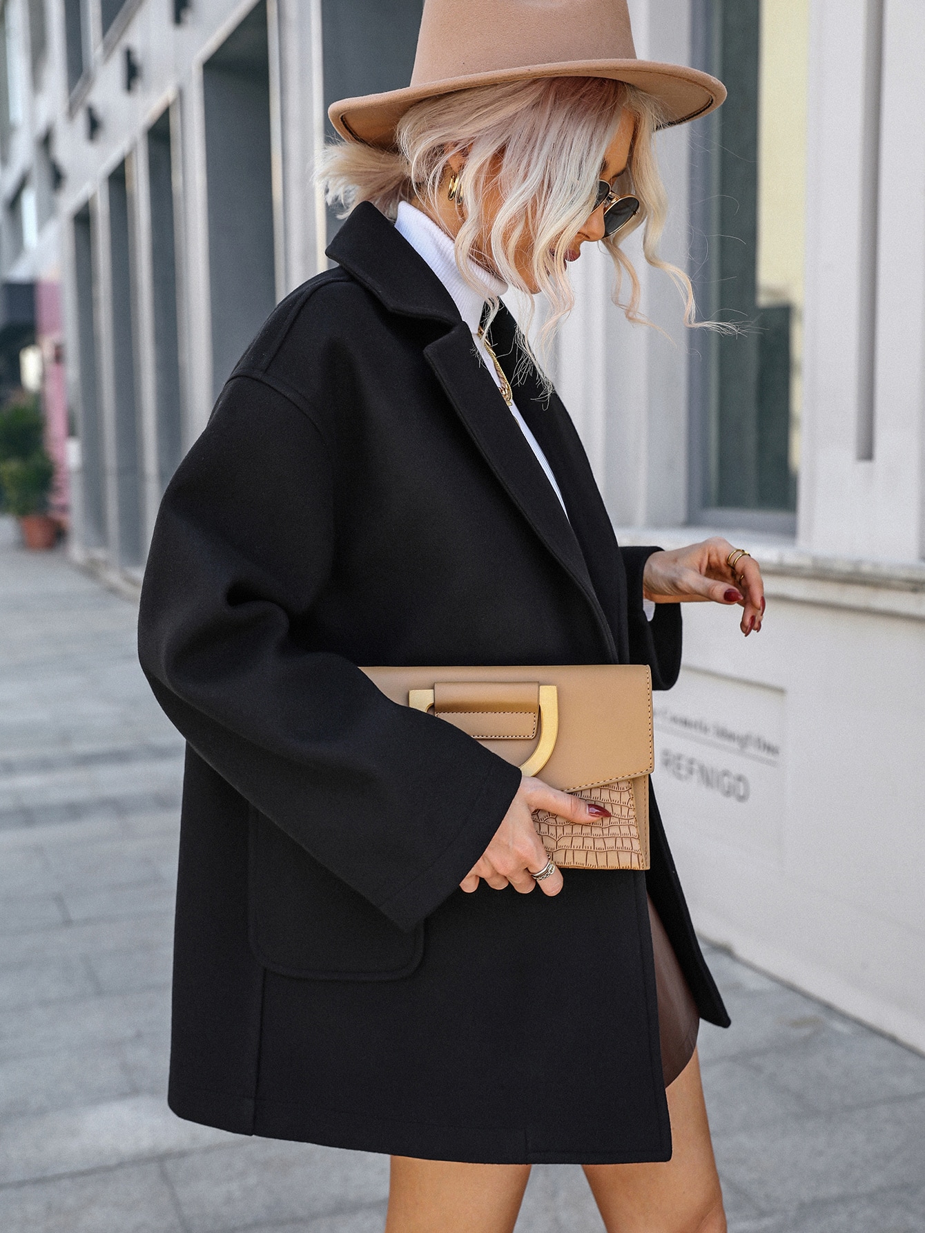 In Black Women Overcoats