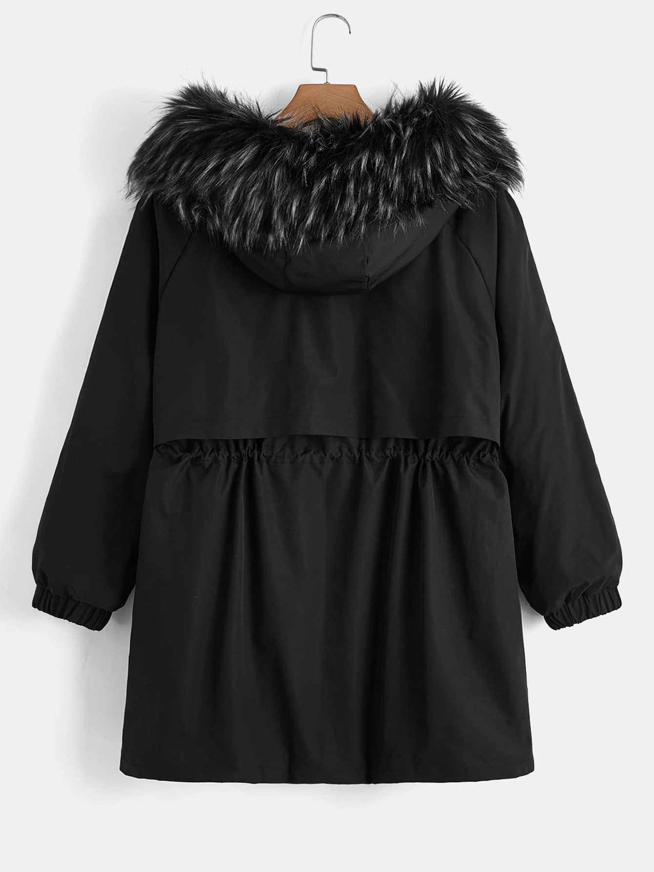 In Casual Plus Size Winter Coats