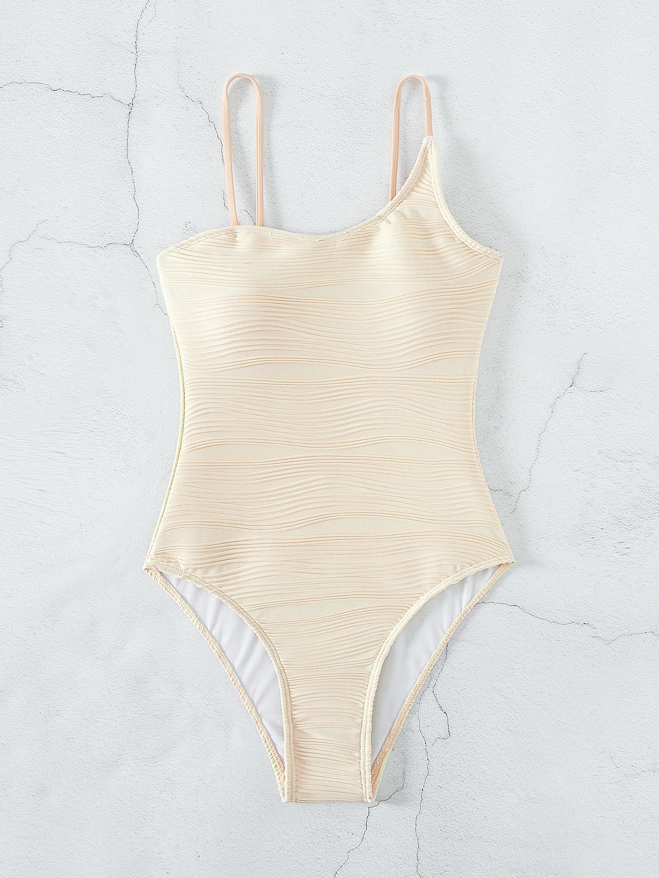 In Beige Women One-Pieces