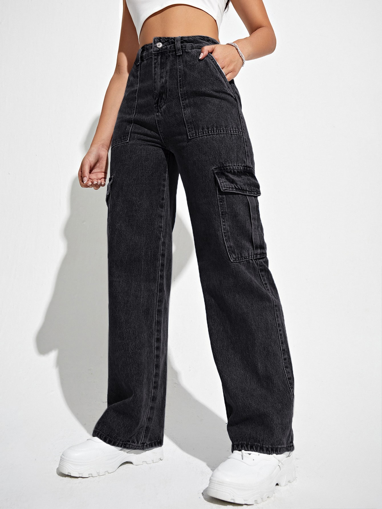 In Black Women Denim