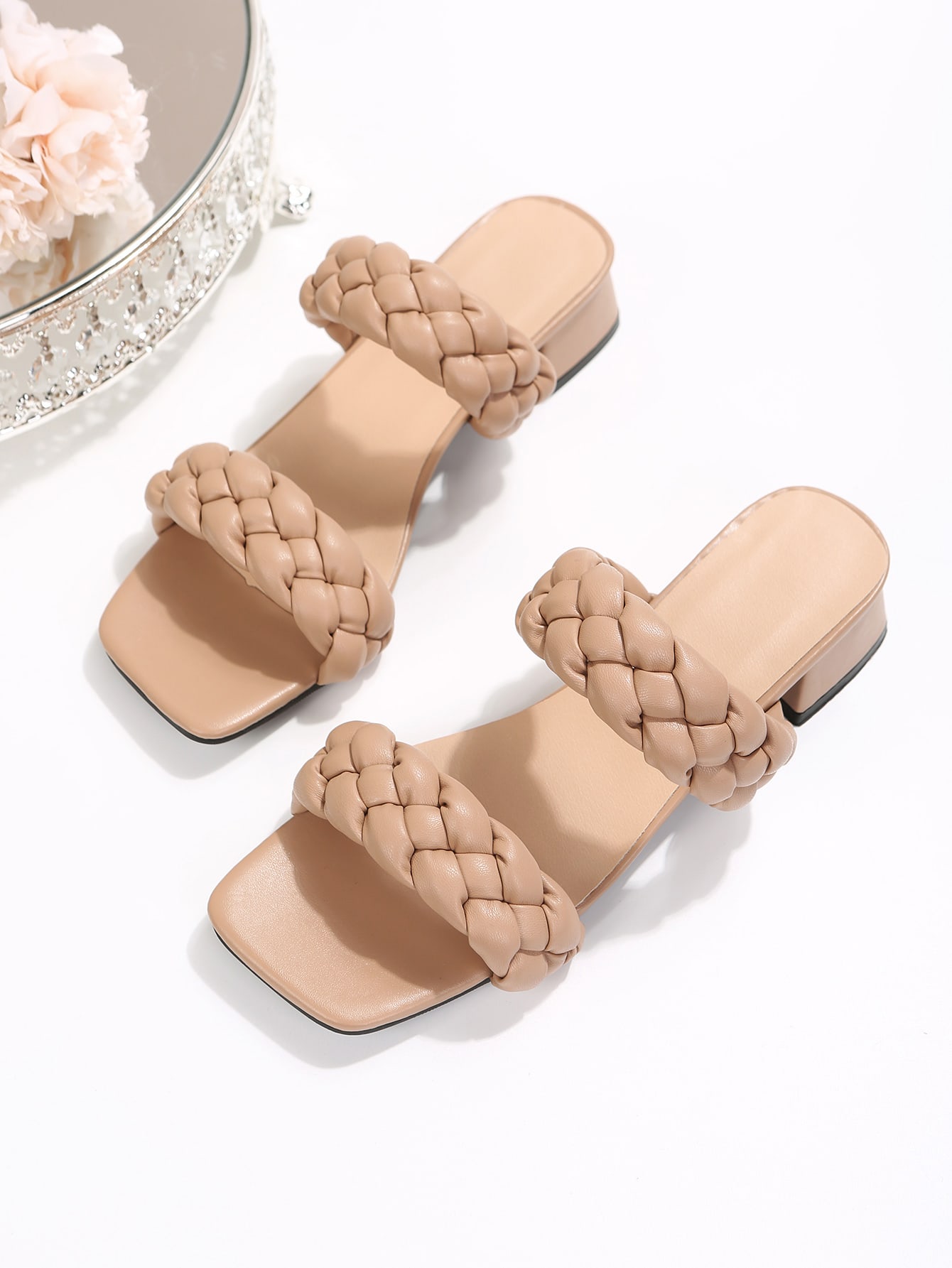 In Apricot Women Heeled Sandals