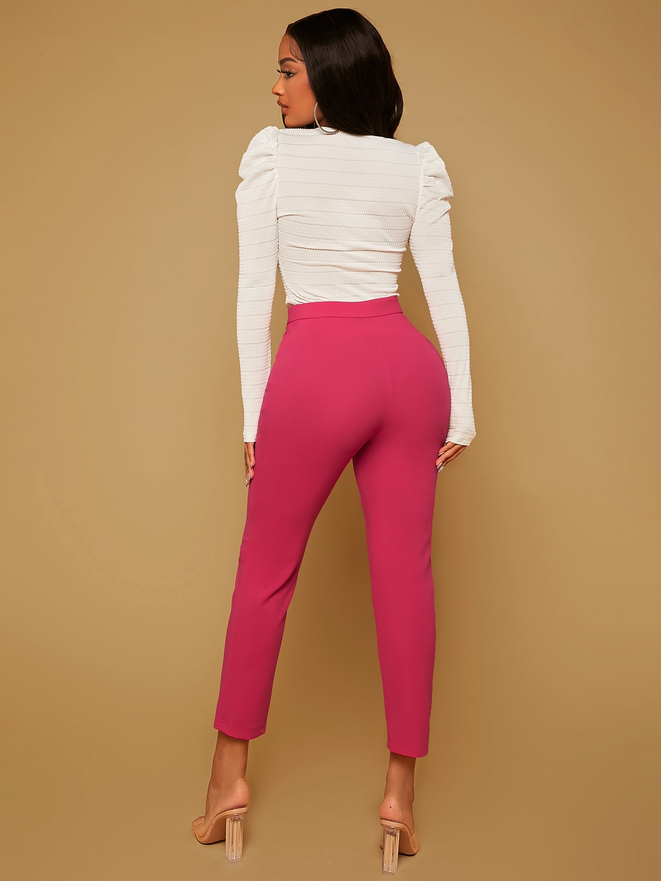 In Pink Women Bottoms