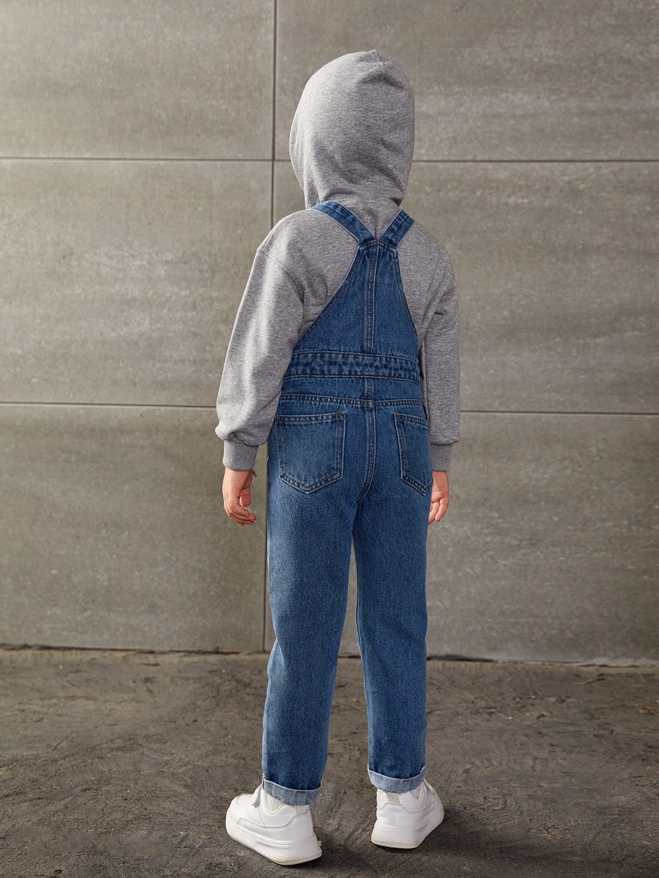 Young Girls Denim Overalls & Jumpsuits