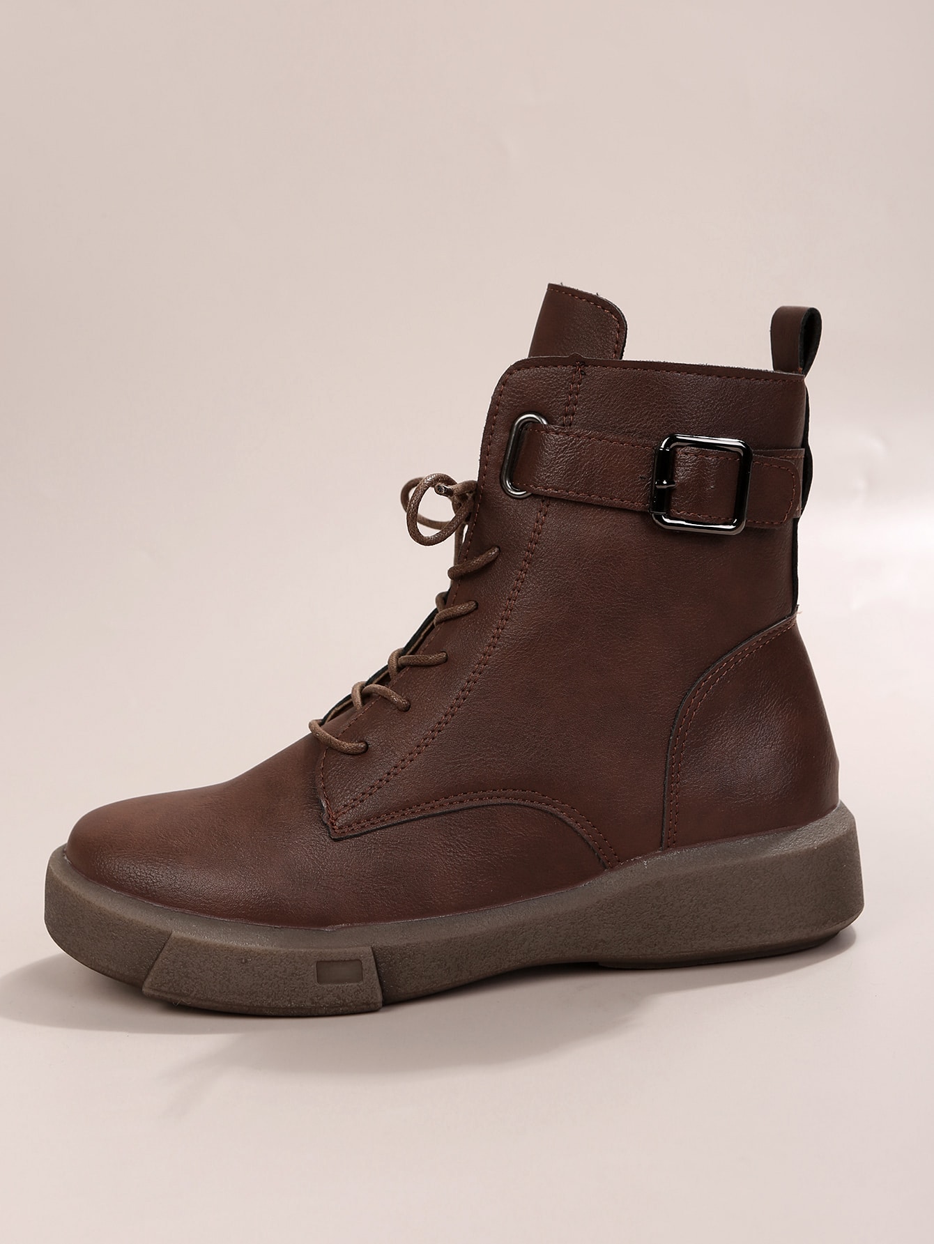 In Rust Brown Women Fashion Boots