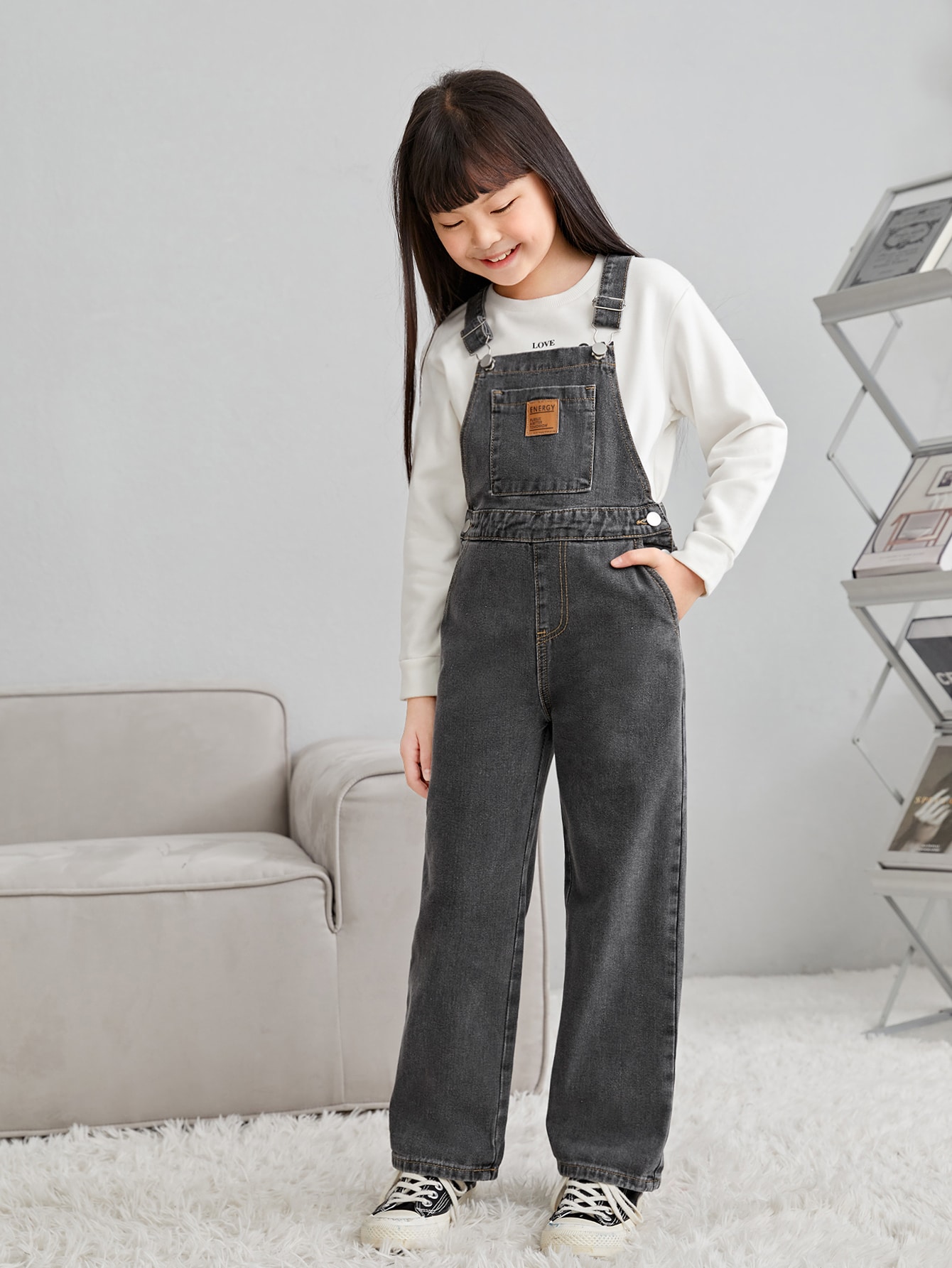 Tween Girls Denim Overalls & Jumpsuits