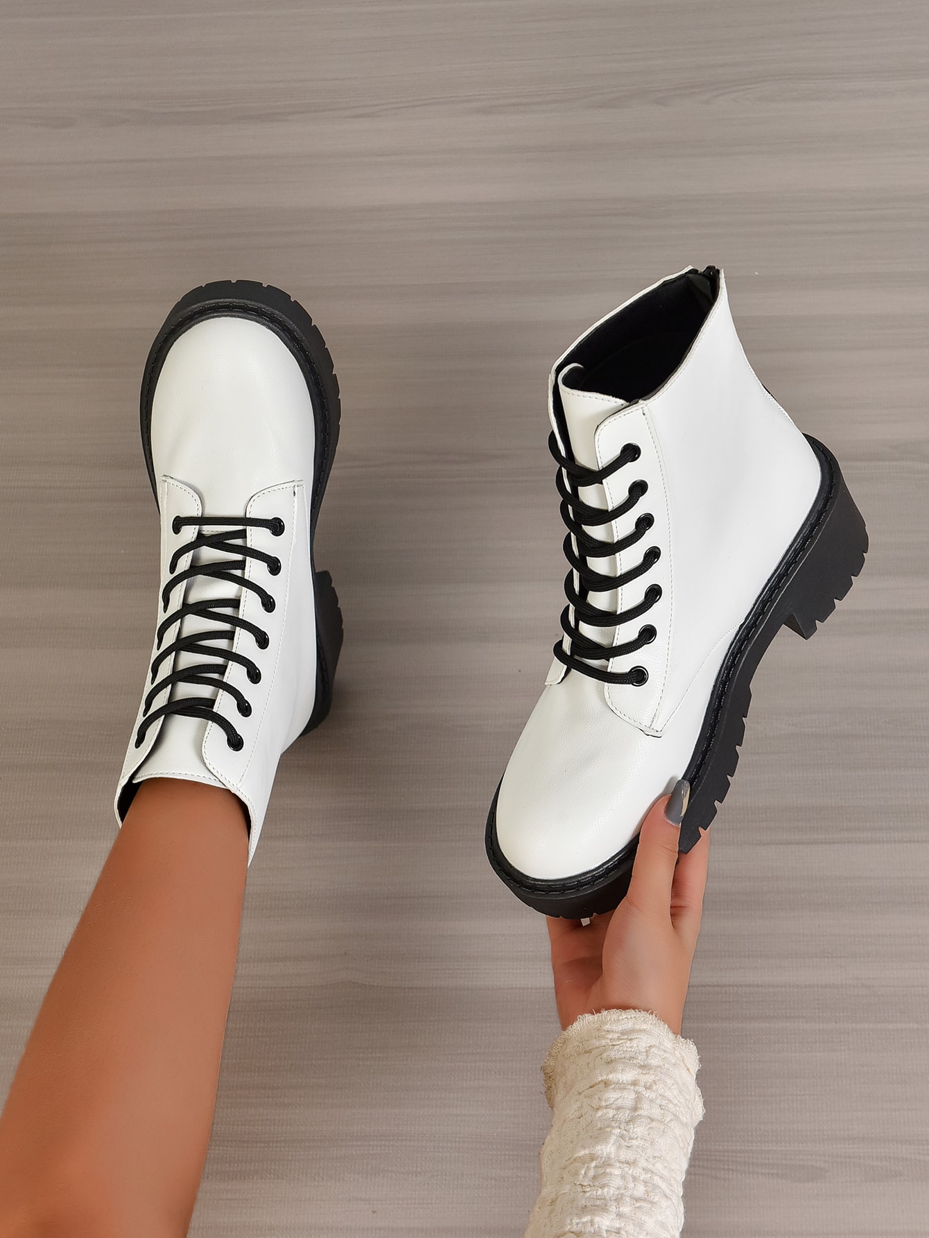 In White Women Ankle Boots & Booties