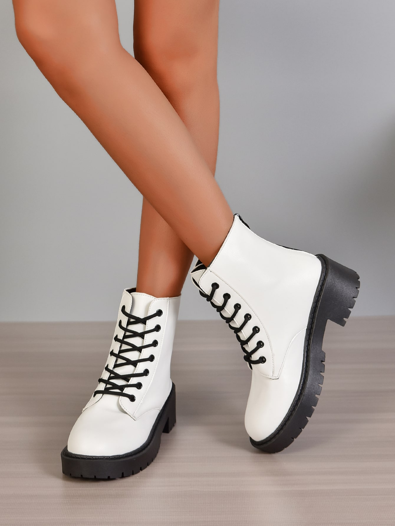 In White Women Ankle Boots & Booties