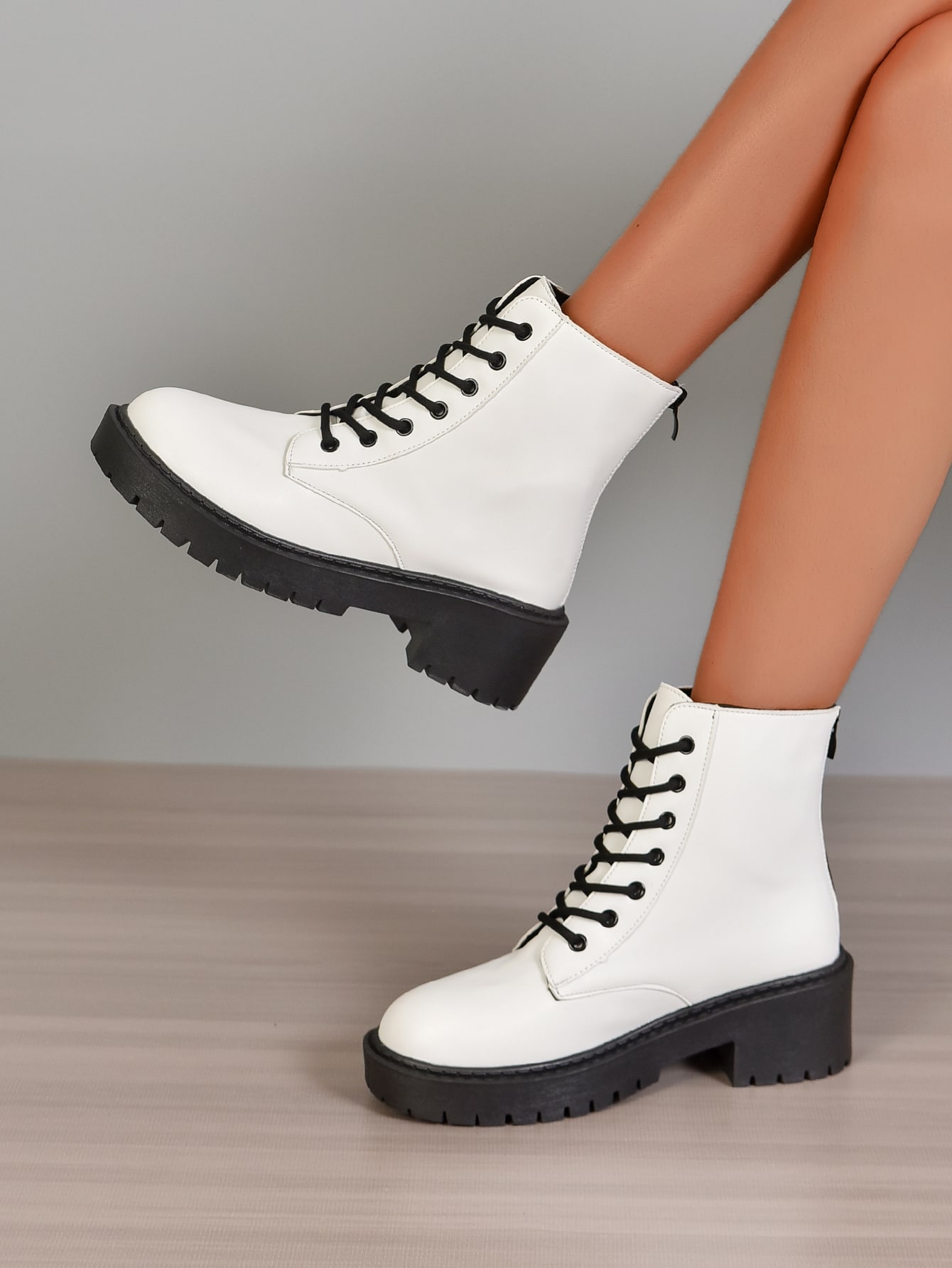 In White Women Ankle Boots & Booties