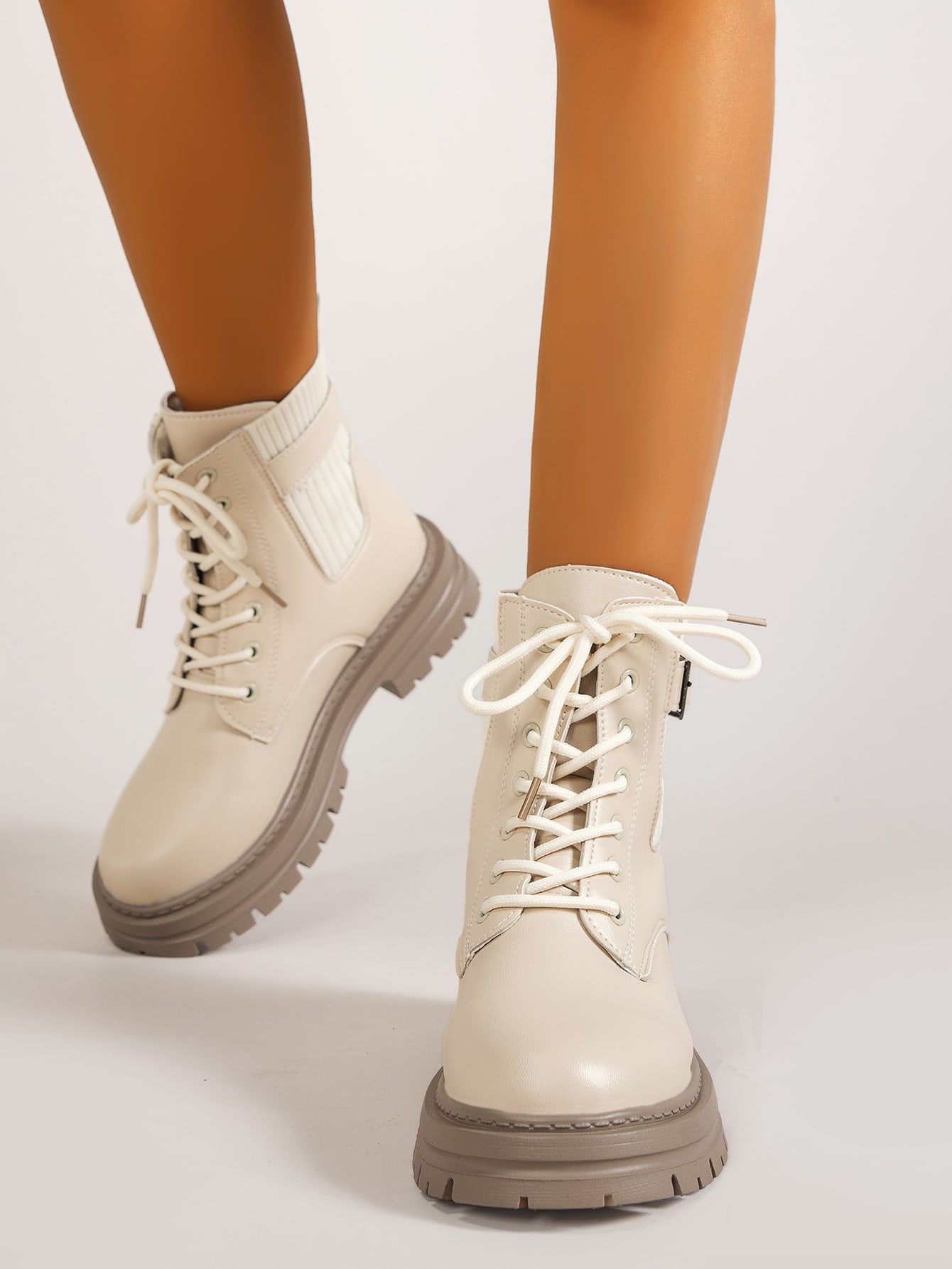 In Beige Women Ankle Boots & Booties