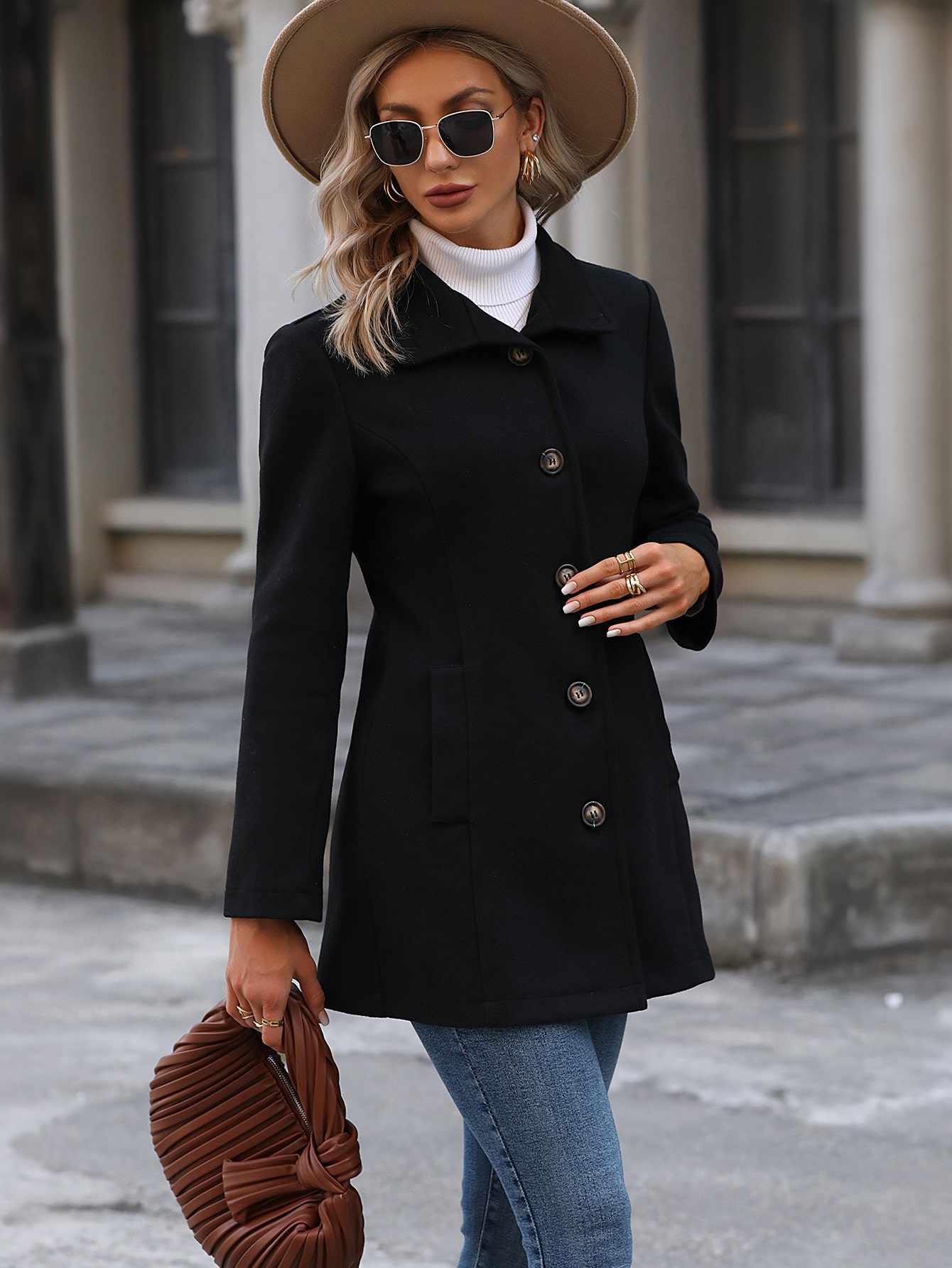 In Black Women Overcoats