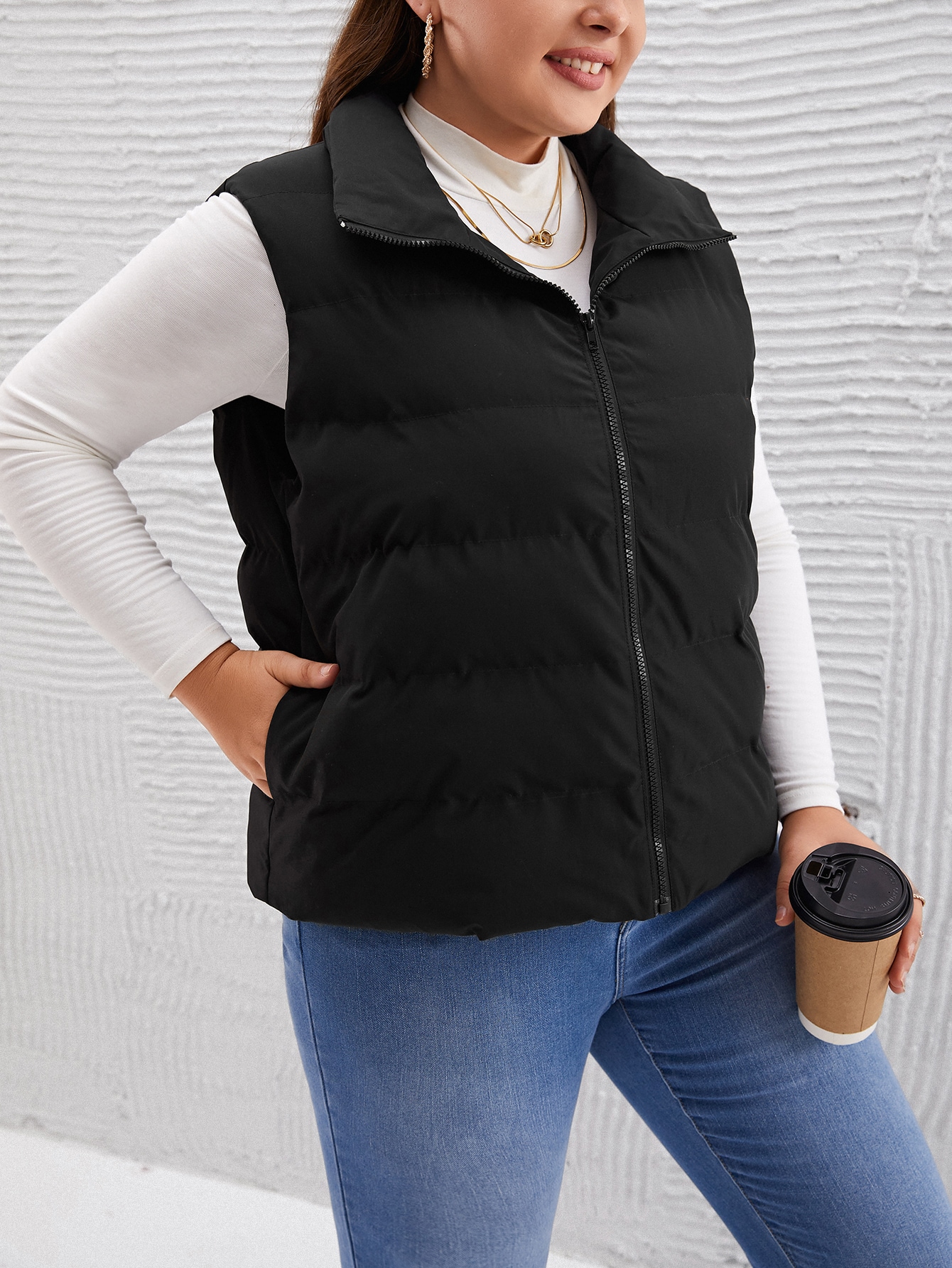 In Casual Plus Size Winter Coats