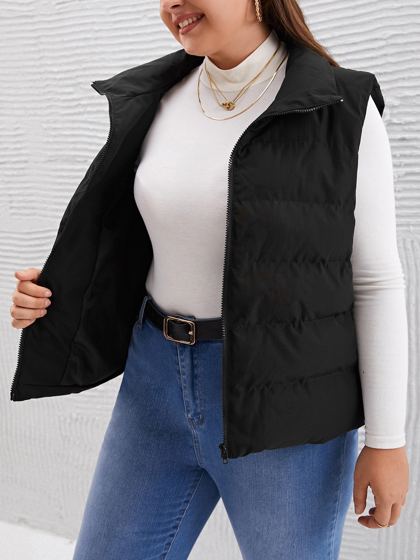 In Casual Plus Size Winter Coats