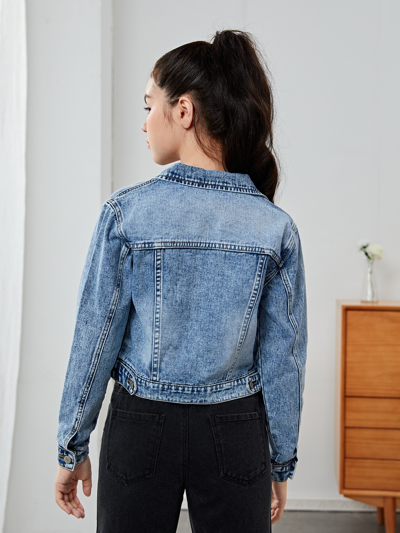 Teen Girls Denim Jackets & Coats