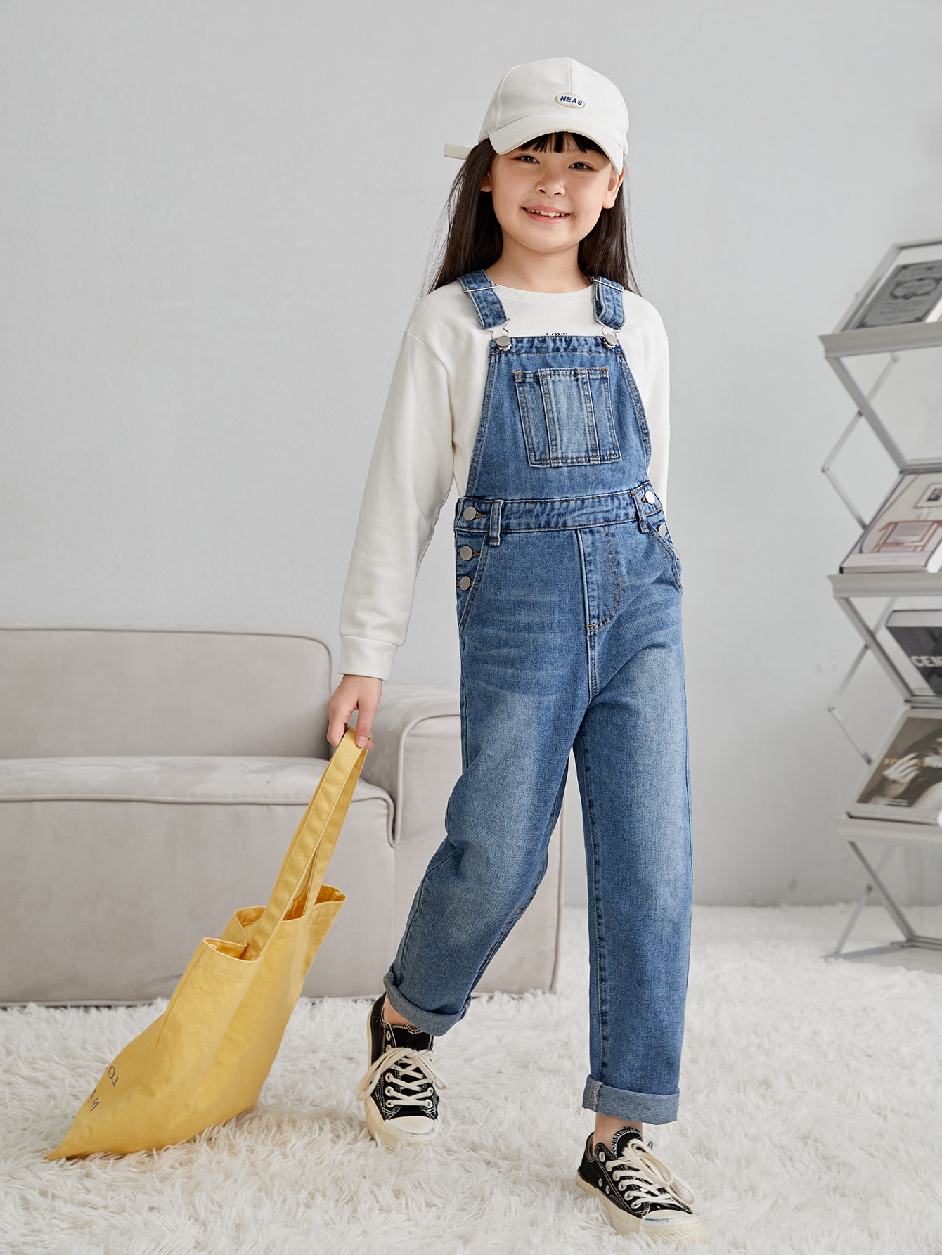 Tween Girls Denim Overalls & Jumpsuits