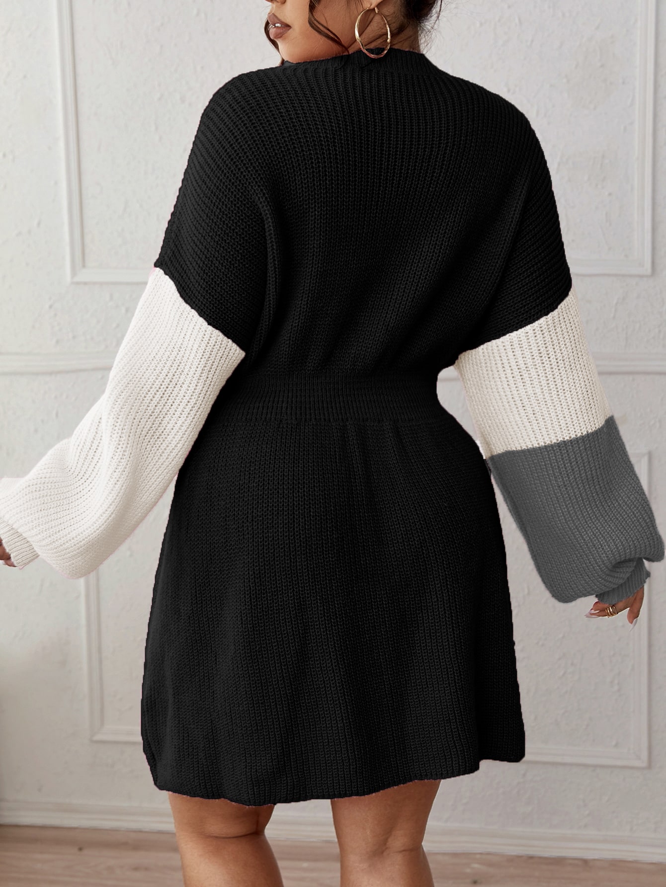 In Casual Plus Size Sweater Dresses