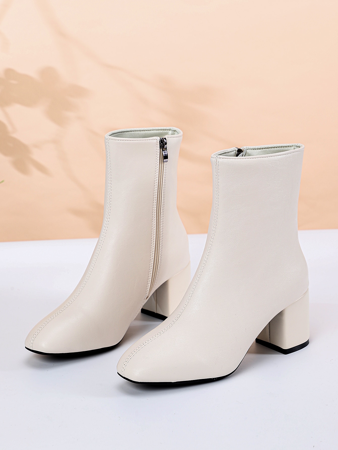 In Beige Women Fashion Boots