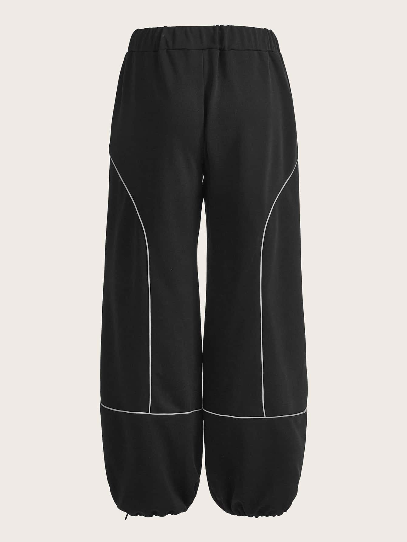 In Black Plus Size Sweatpants