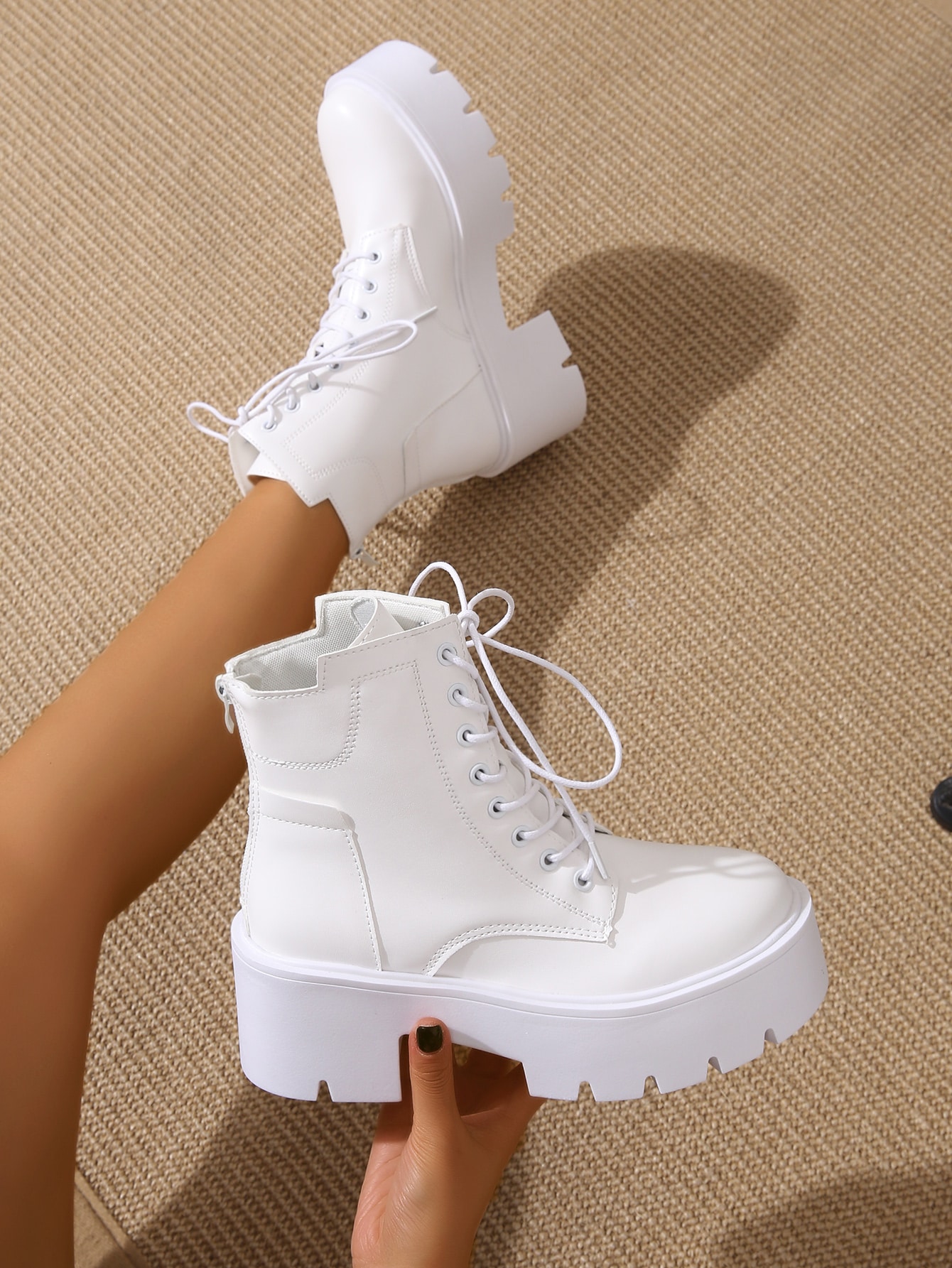 In White Women Ankle Boots & Booties