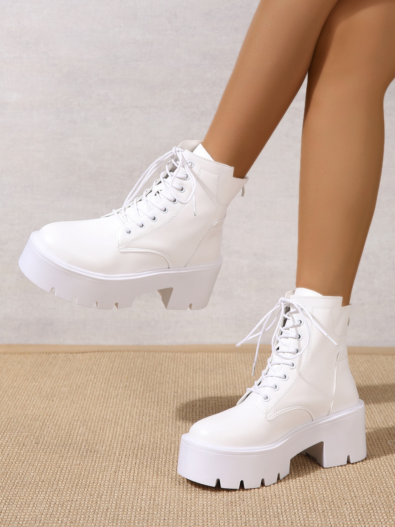 In White Women Ankle Boots & Booties