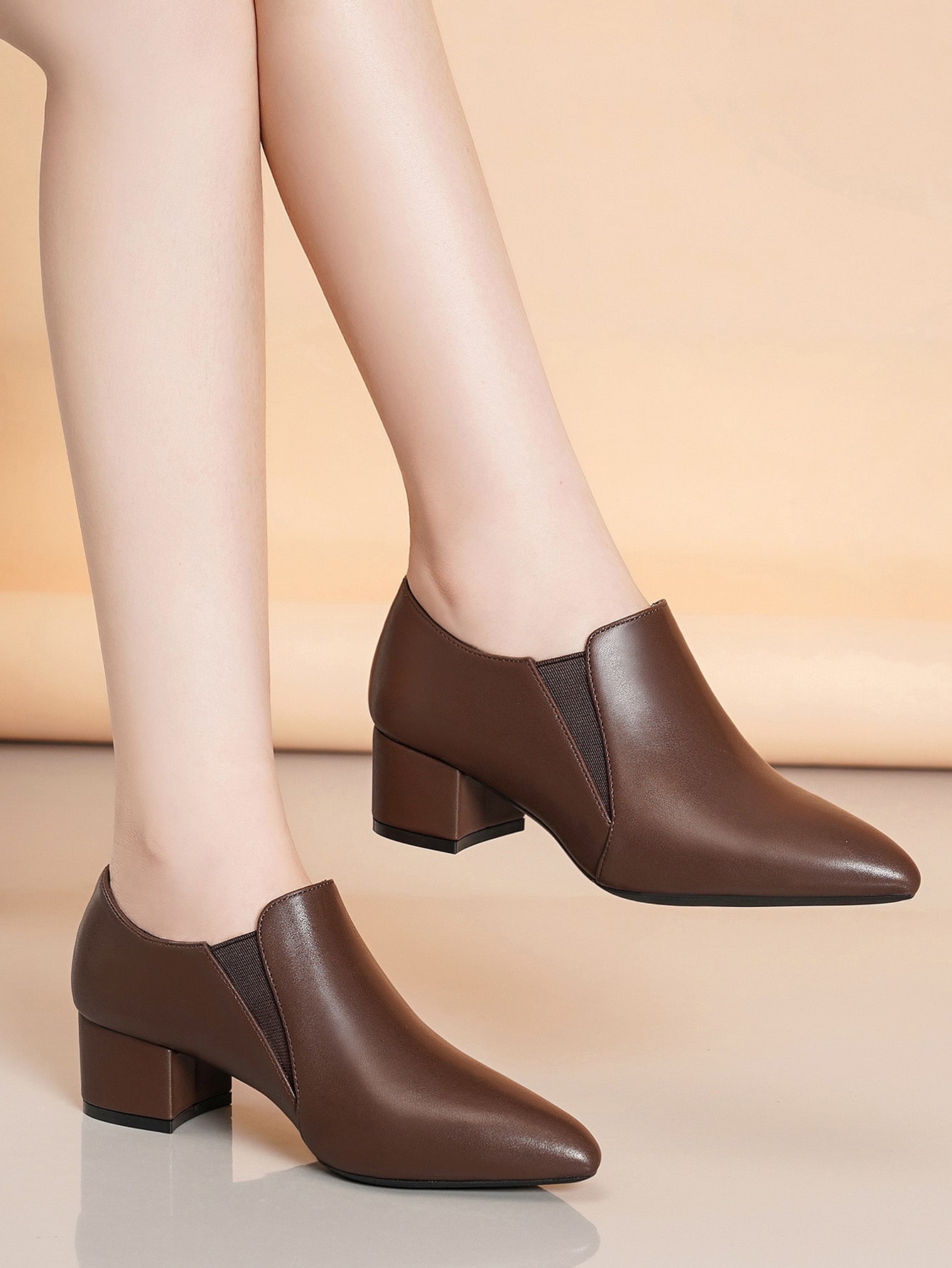 In Brown Women Pumps