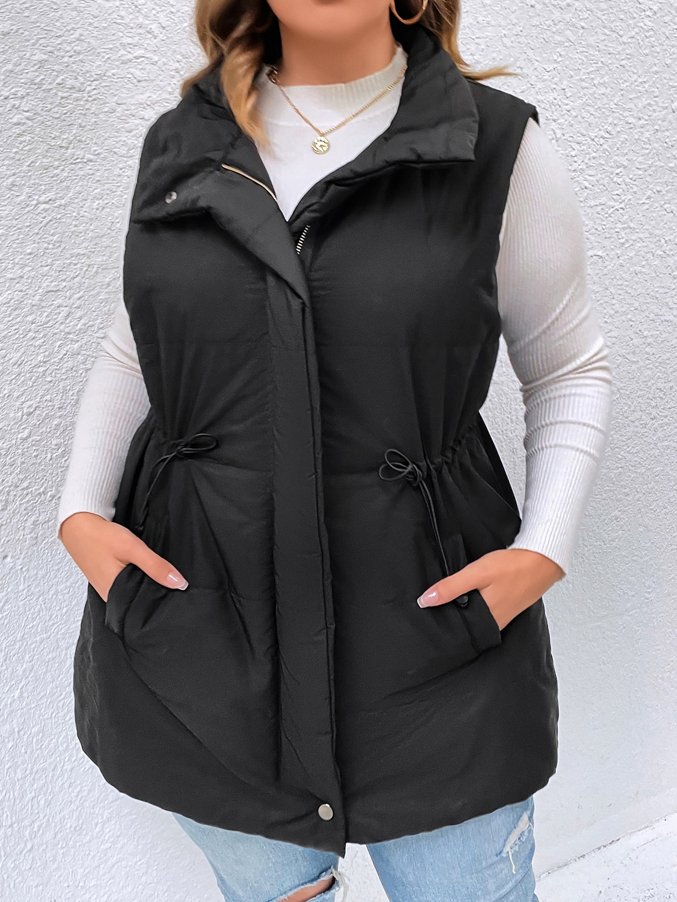 In Casual Plus Size Winter Coats