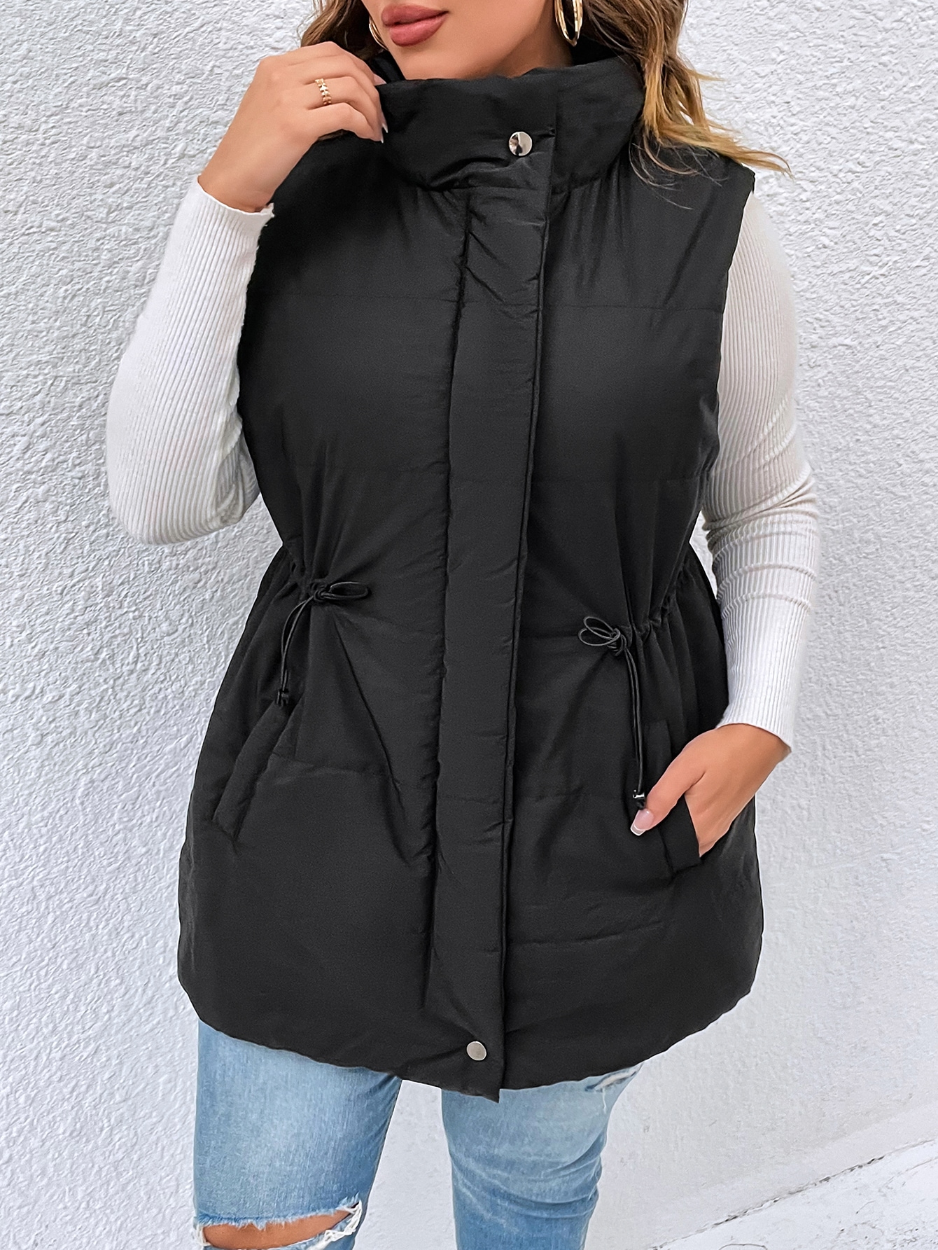 In Casual Plus Size Winter Coats