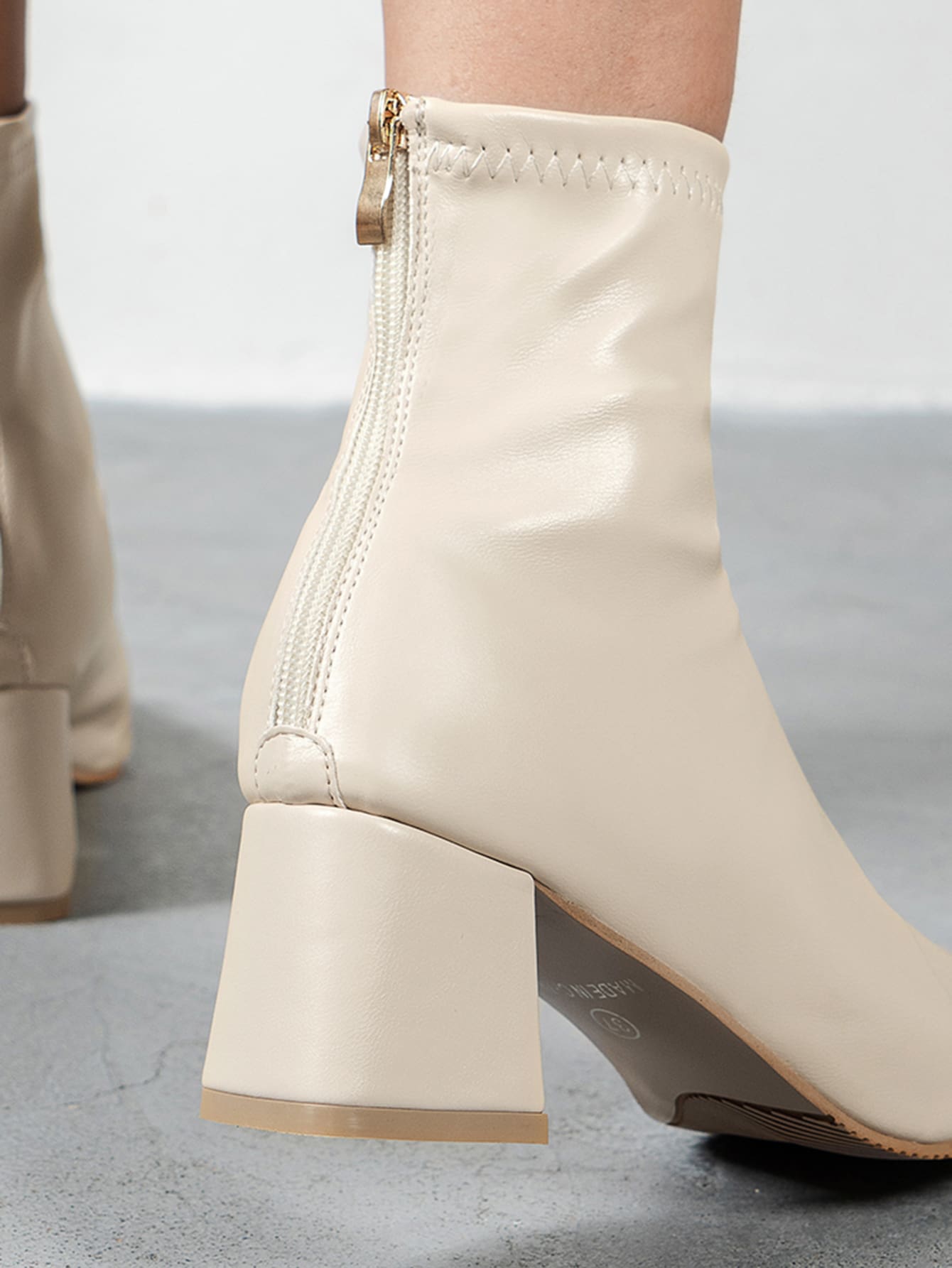 In Beige Women Fashion Boots