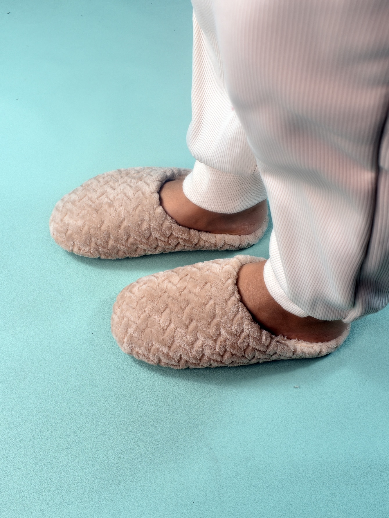 In Khaki Women Home Slippers