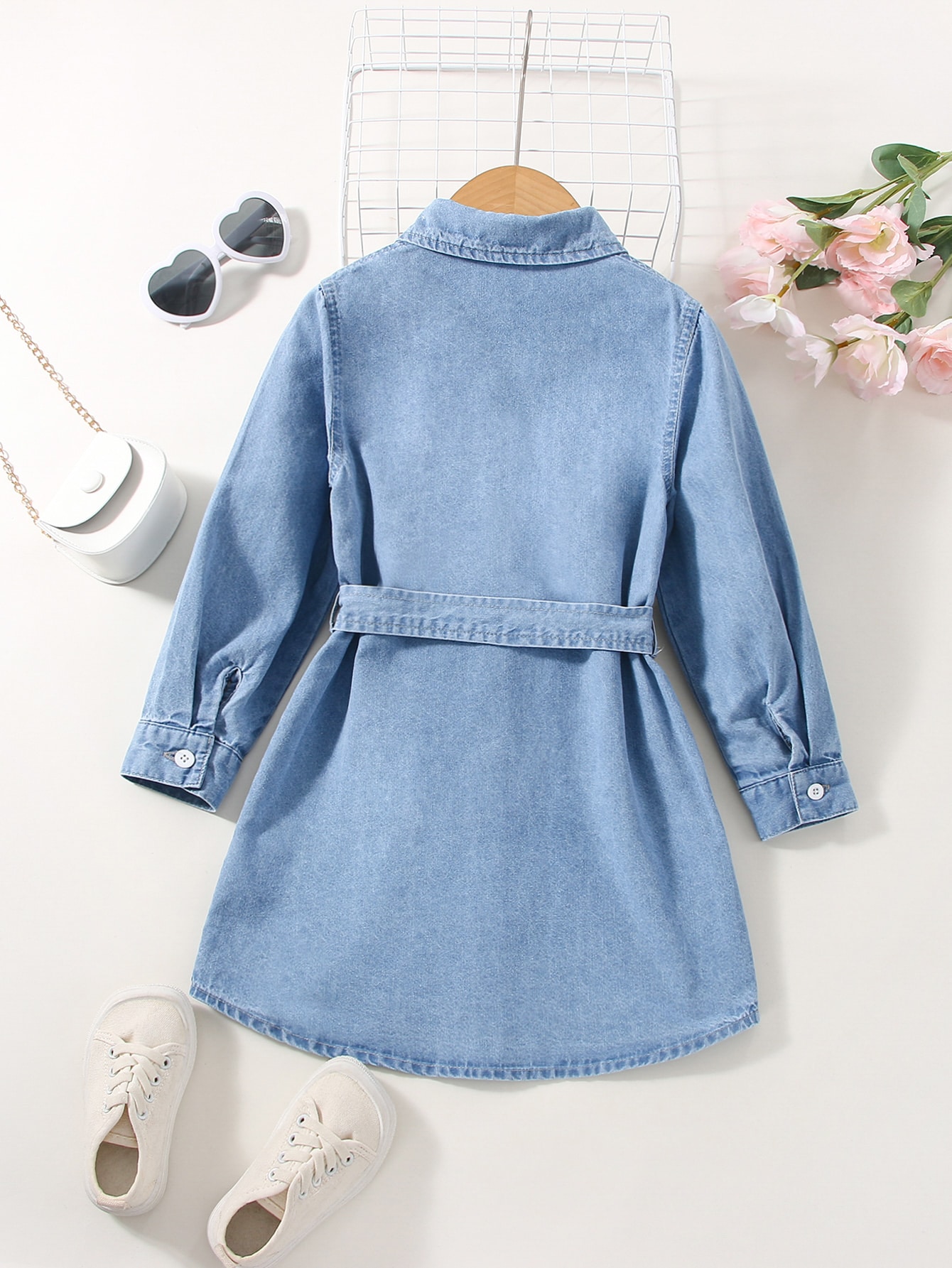 Young Girls Denim Dresses