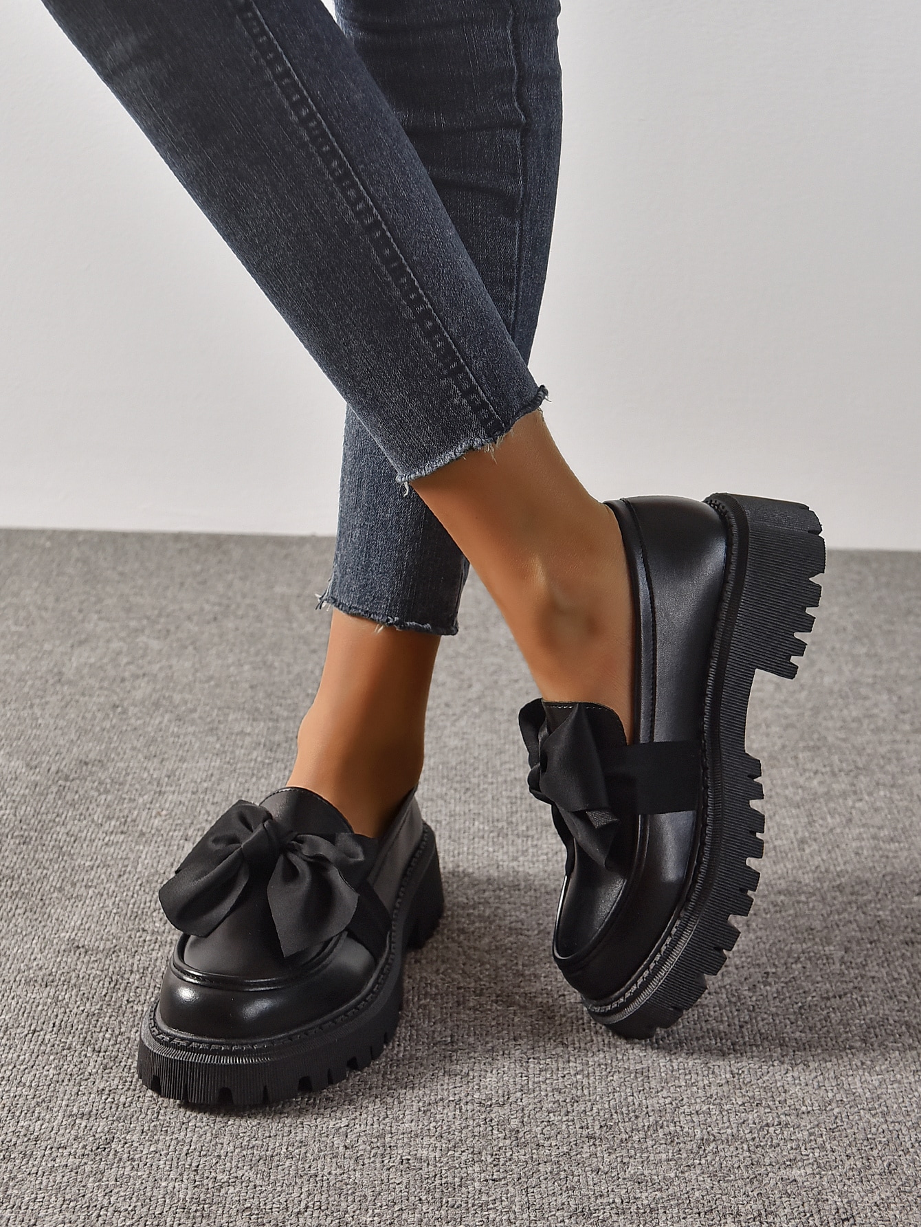 In Black Women Wedges & Flatform