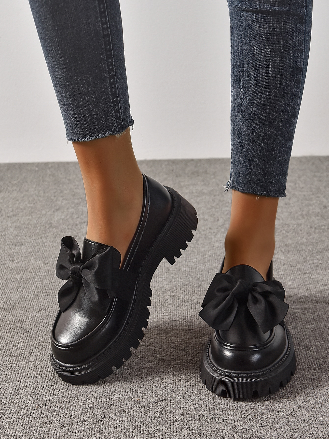 In Black Women Wedges & Flatform