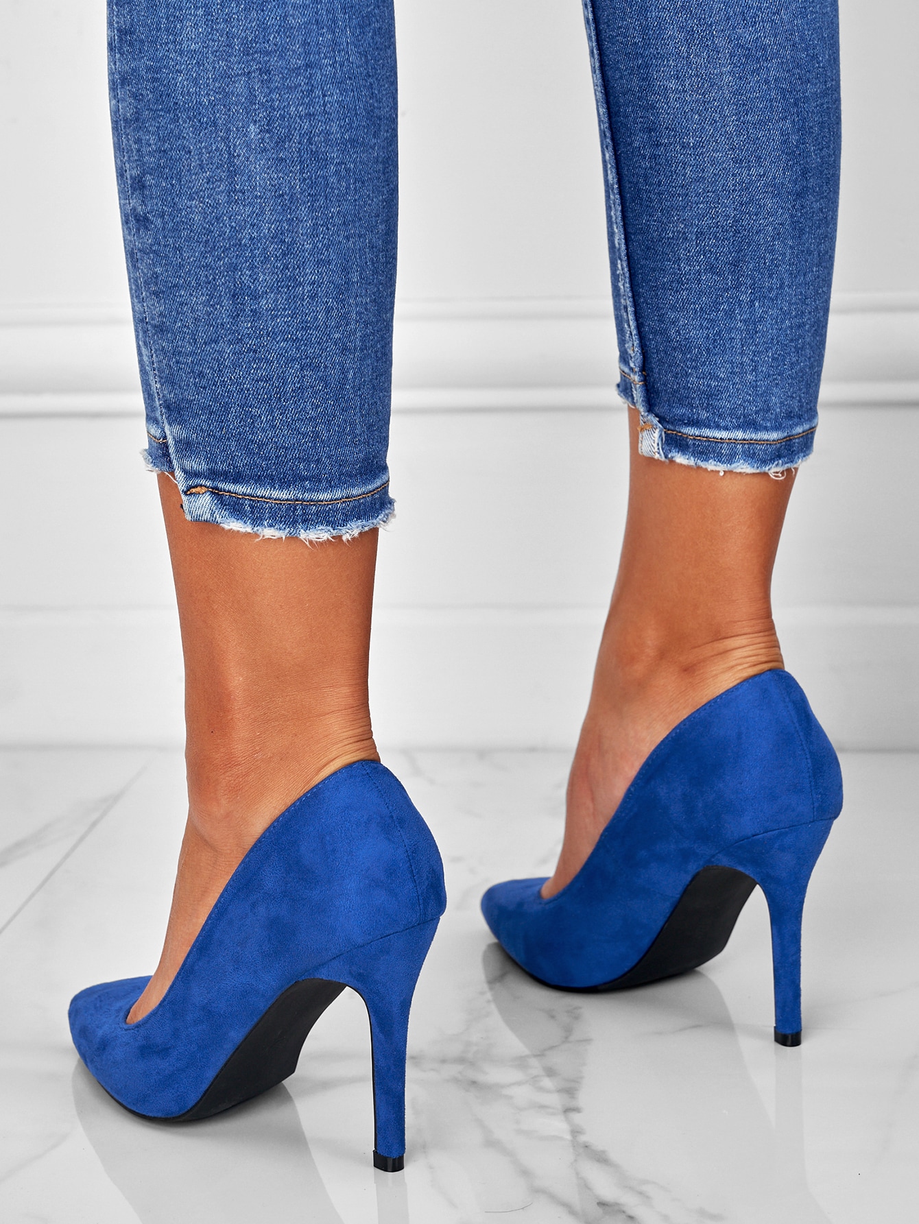 In Blue Women Pumps