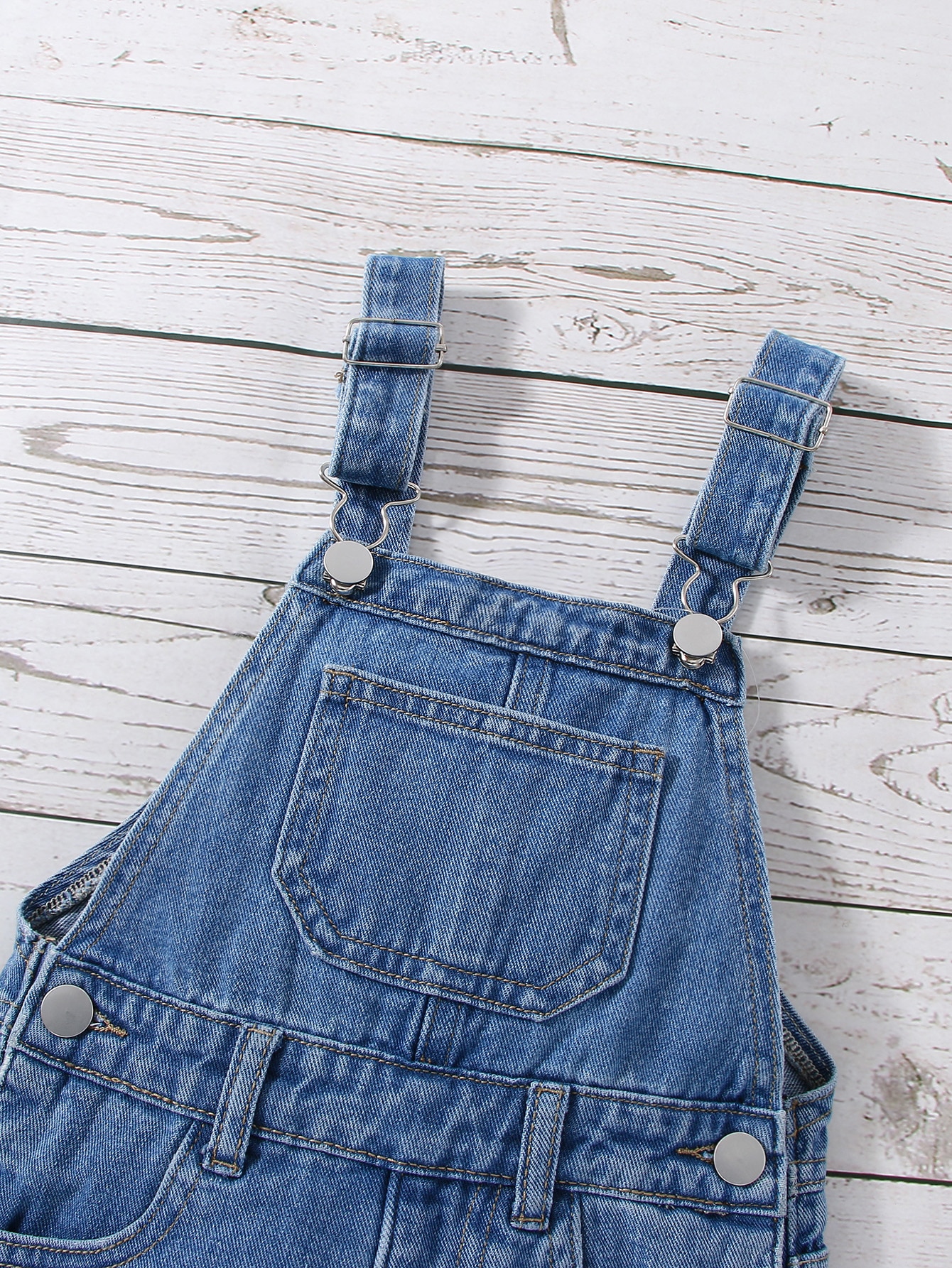 Young Girls Denim Overalls & Jumpsuits