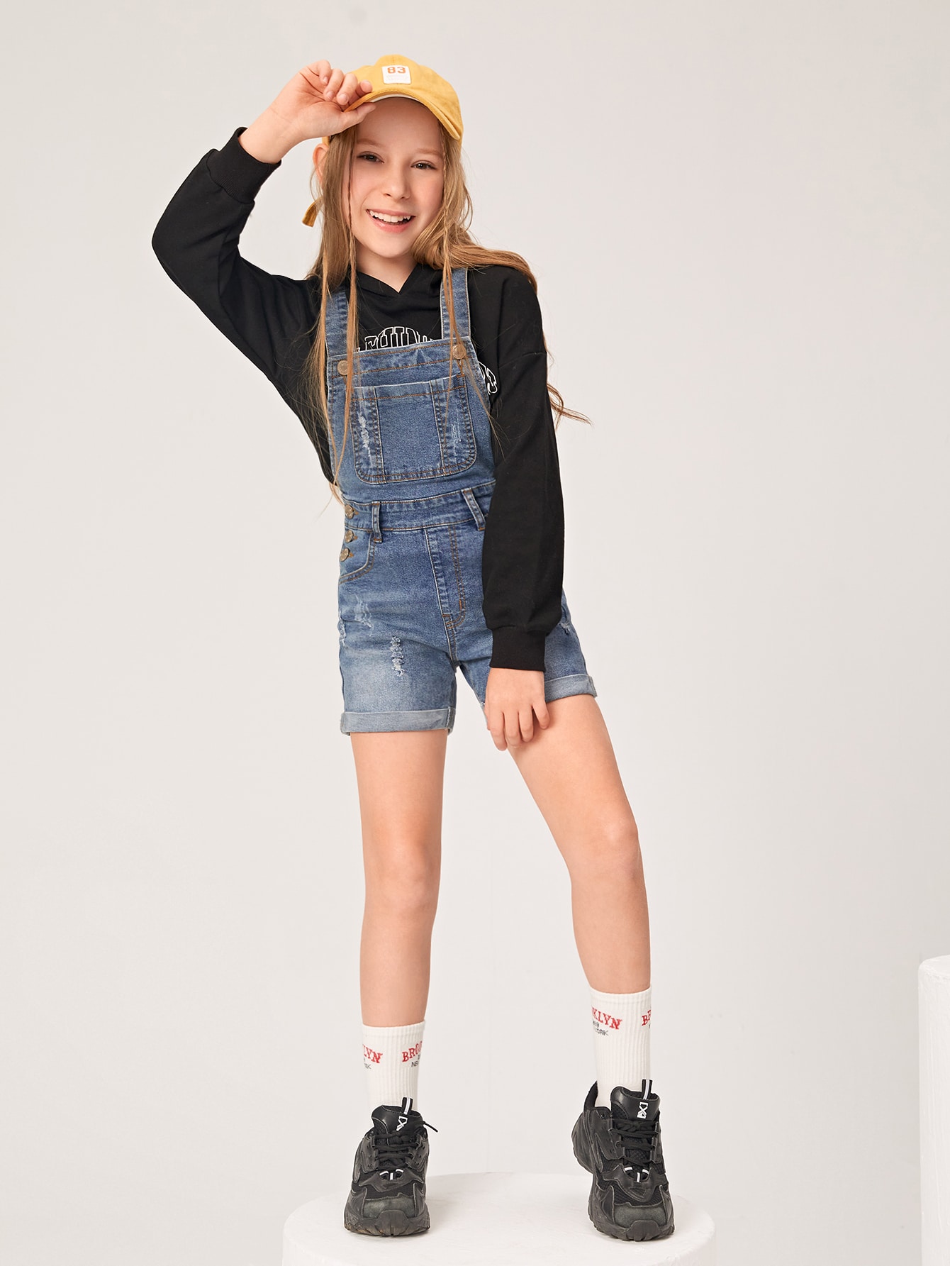 Tween Girls Denim Overalls & Jumpsuits