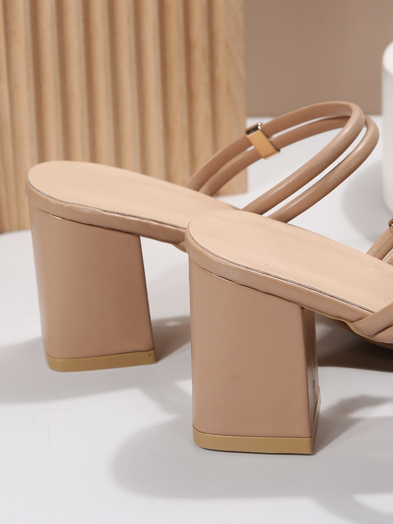 In Apricot Women Heeled Sandals