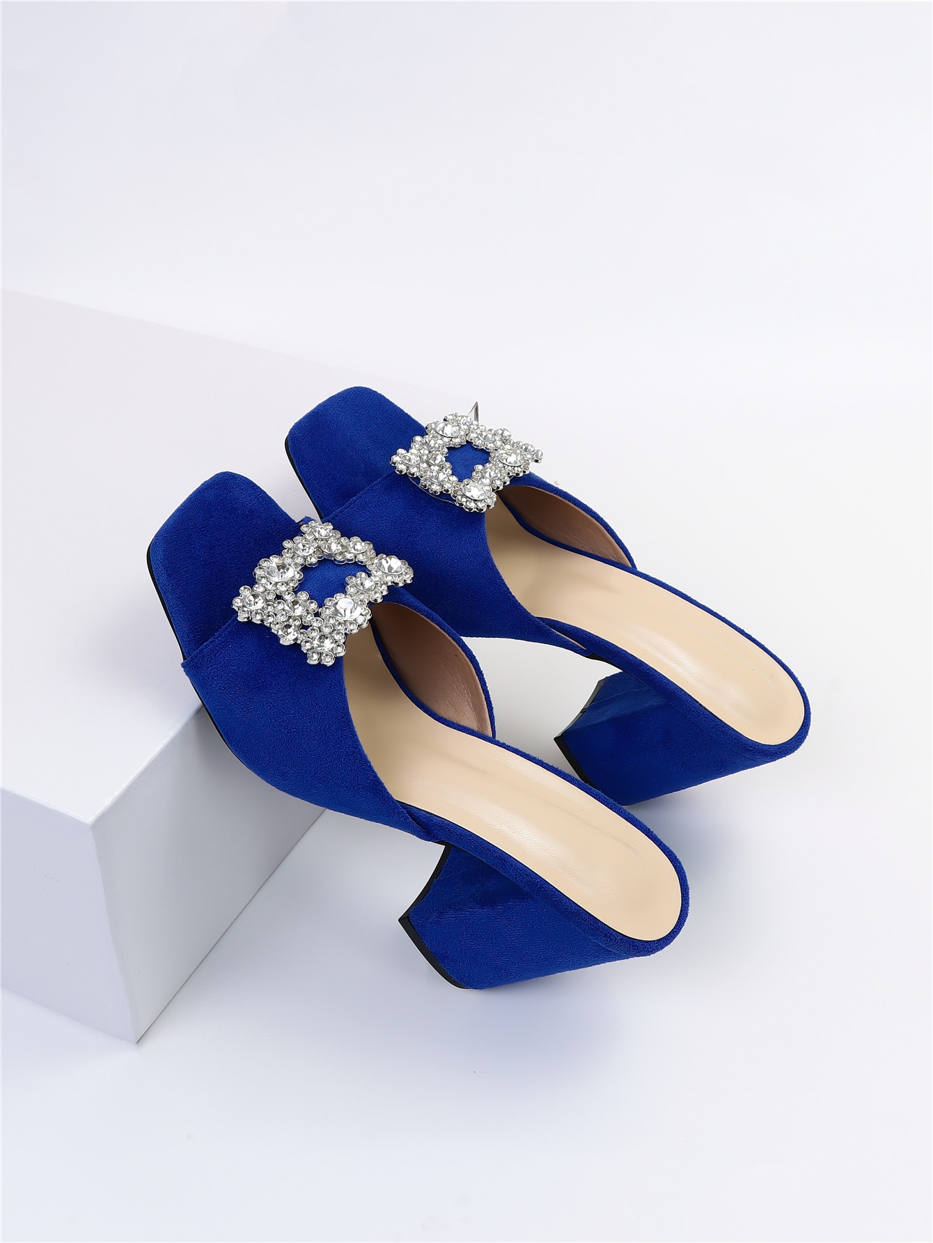 In Blue Women Heeled Sandals