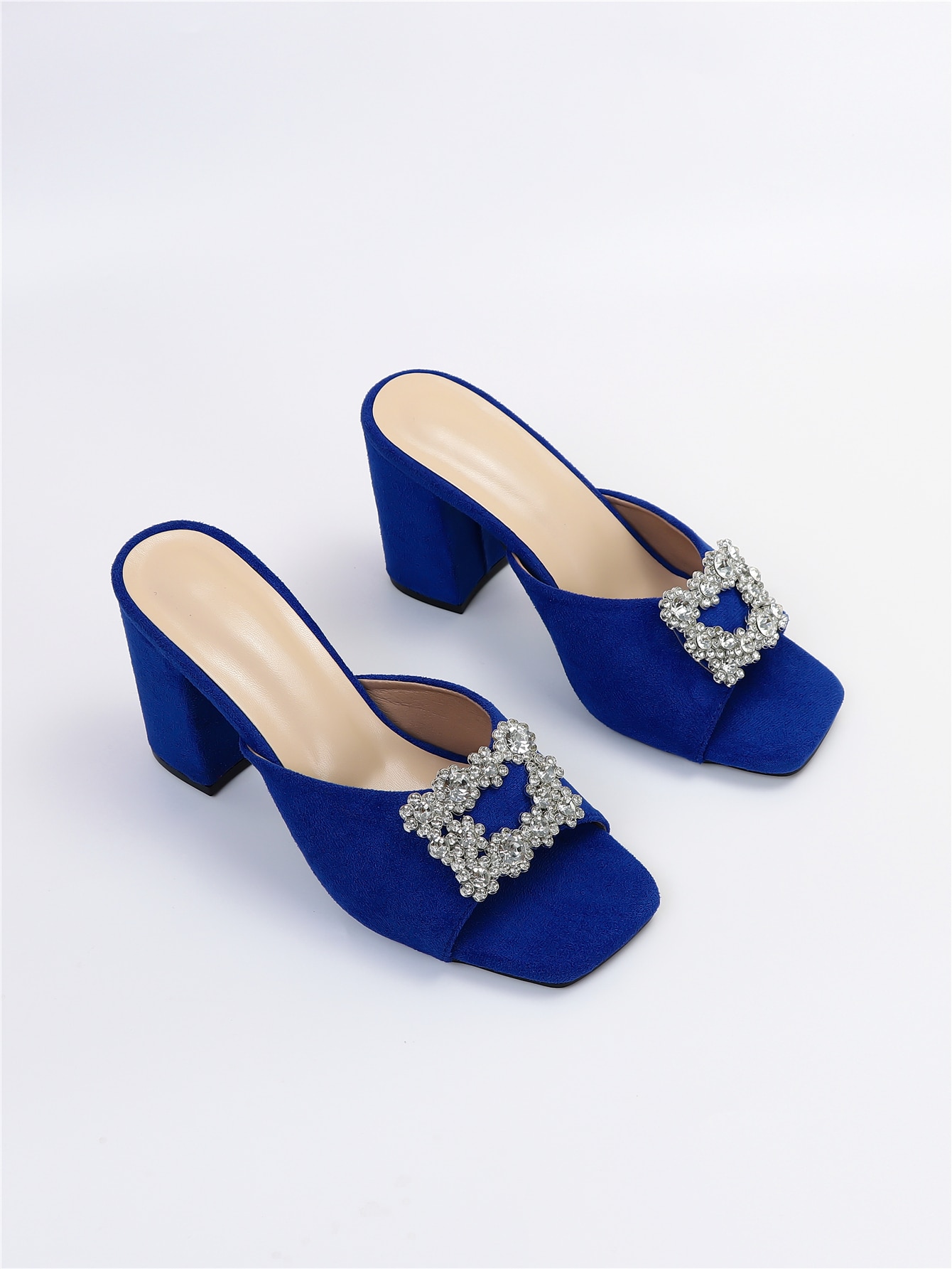 In Blue Women Heeled Sandals